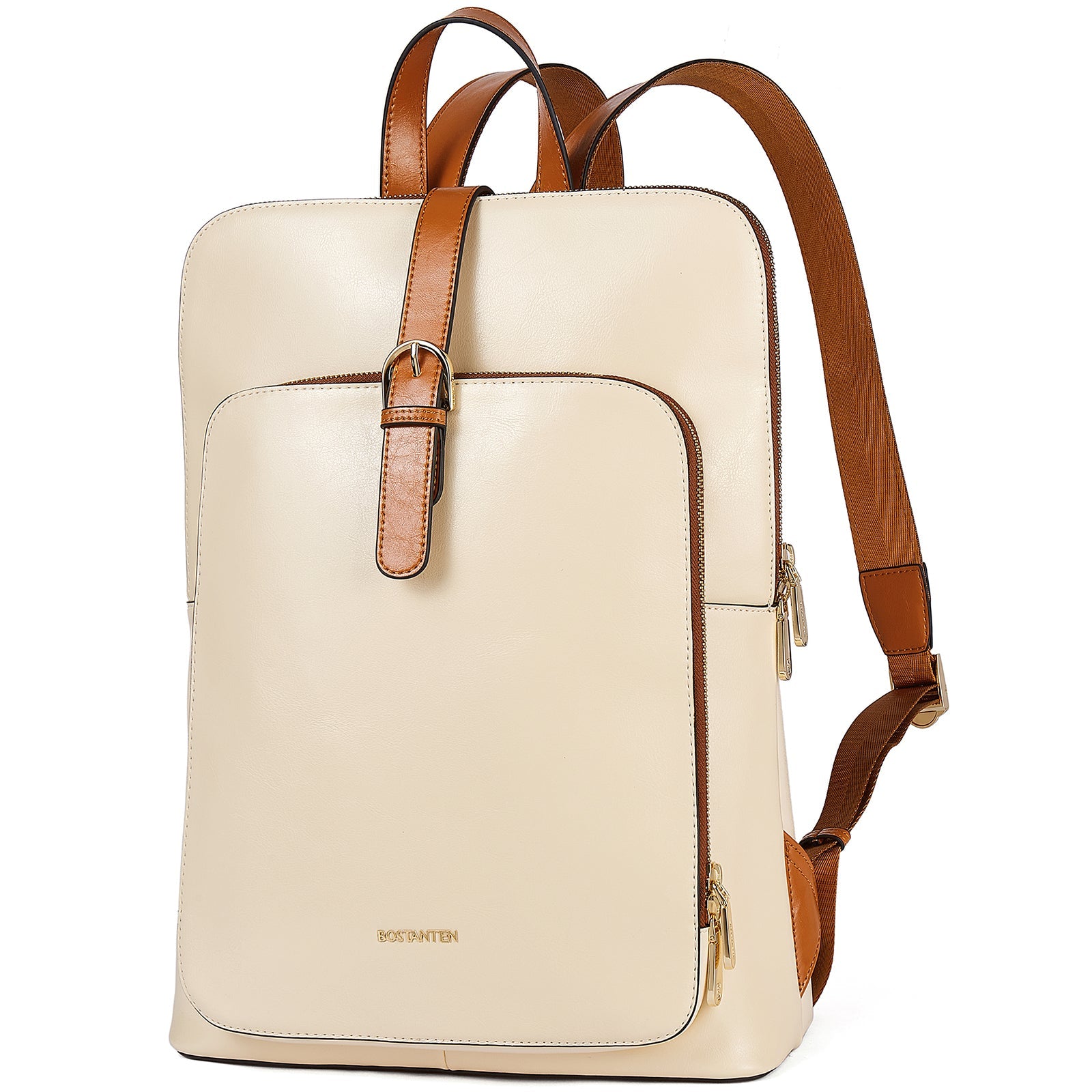 Vrba Leather Backpacks with Laptop Compartments for Women