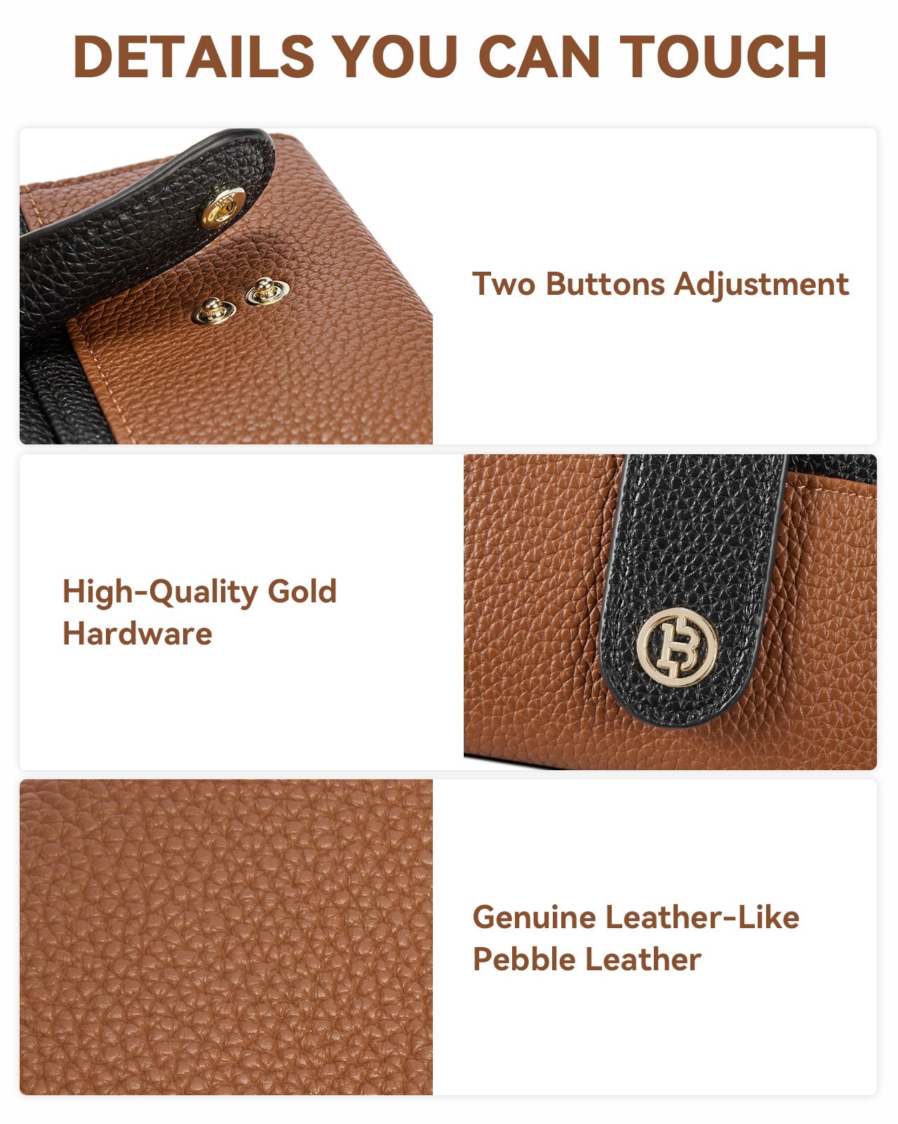 Lomy Slim Bifold Wallet – RFID Card Holder with Double Snap Closure