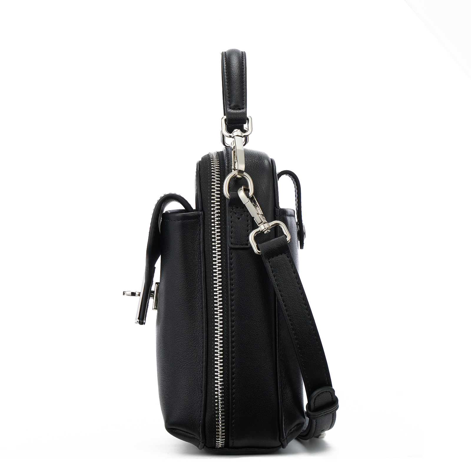 Nevin Vegetable-Tanned Genuine Leather Crossbody Phone Bag