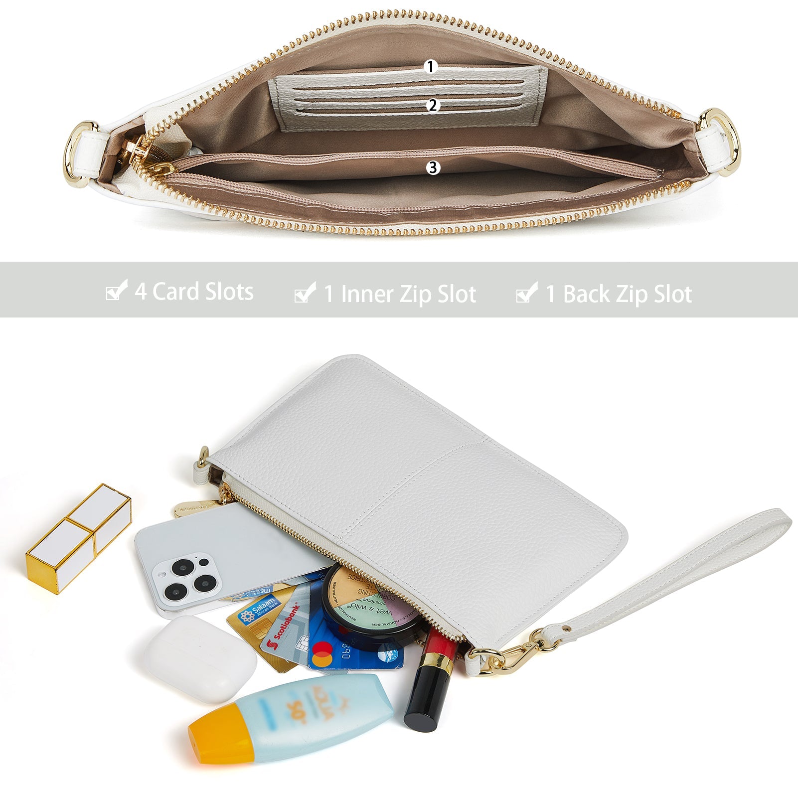 Nola Chic and Convenient - The Wristlet Clutch Purse