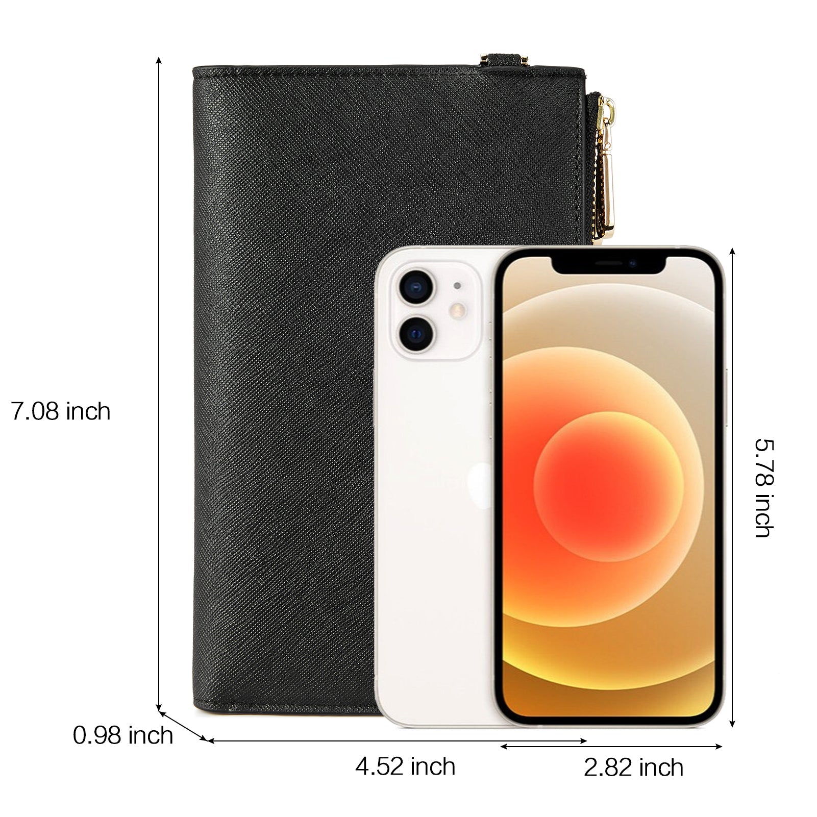 Rozenn Slim Wallet Leather —— Multi-Function