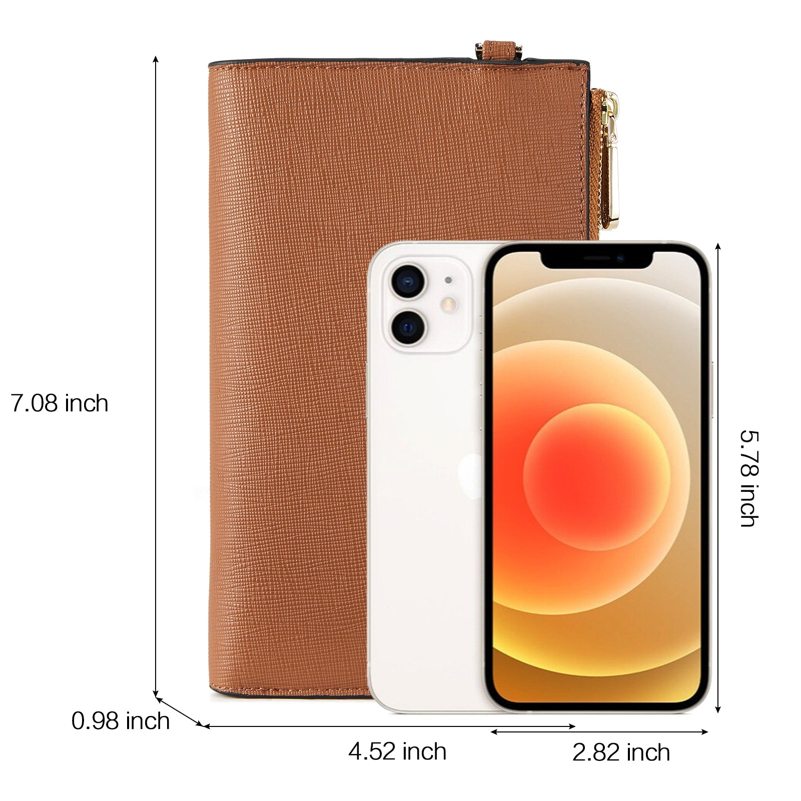 Rozenn Slim Wallet Leather —— Multi-Function