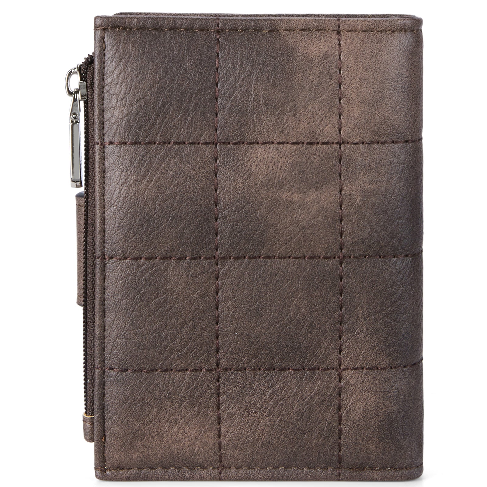 Luna Quilted Colorblock Leather Wallet - Secure RFID