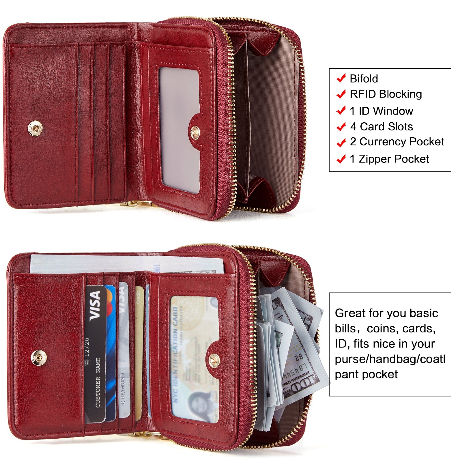 Lomy Small Coin & Card Purse With Tassel — Cowhide