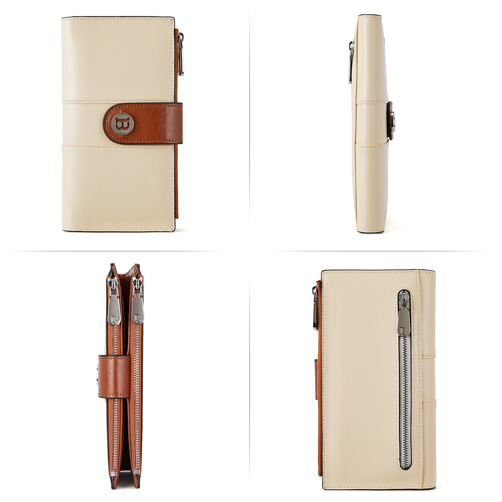 Lomy Real Leather Wallet Womens - RFID Blocking