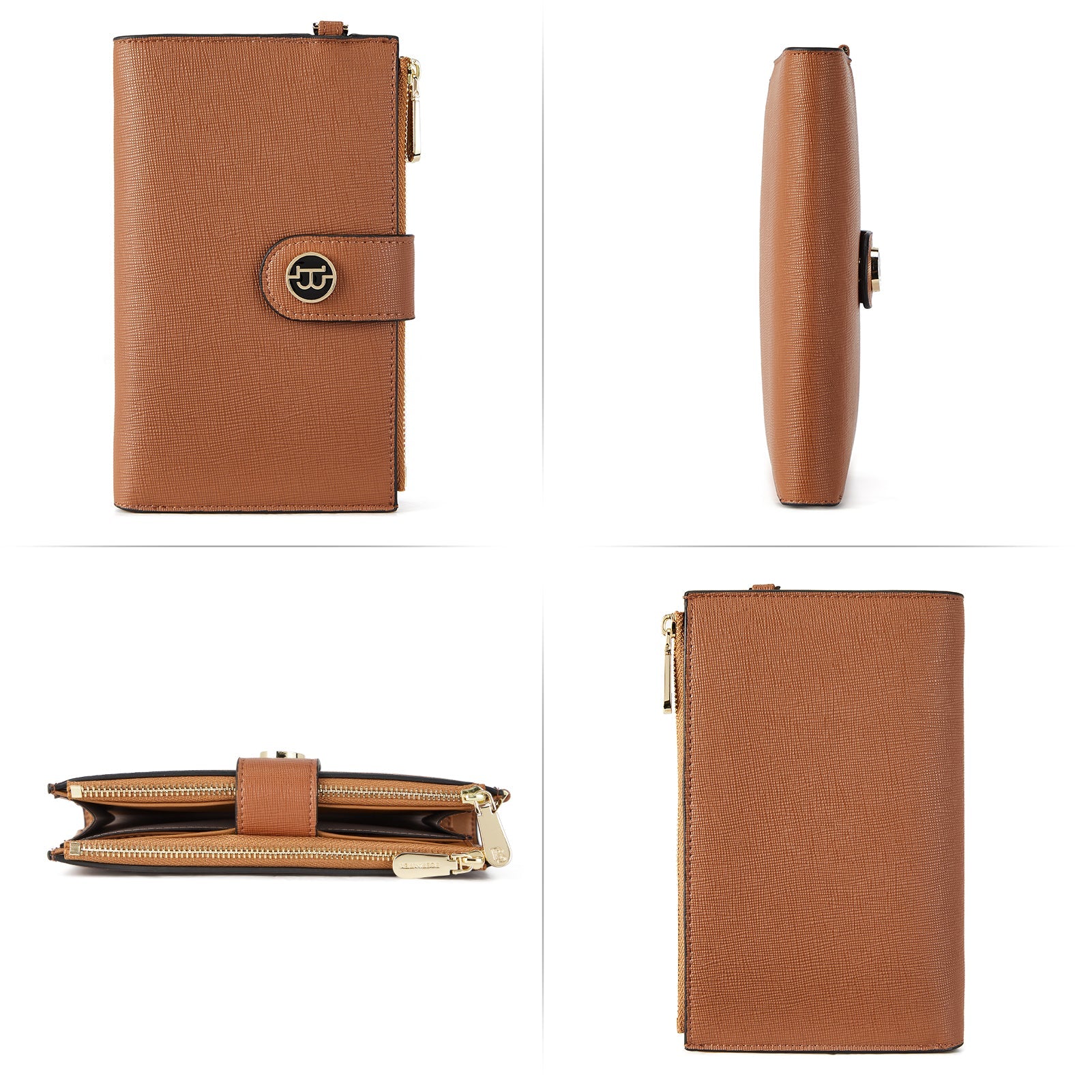 Rozenn Slim Wallet Leather —— Multi-Function