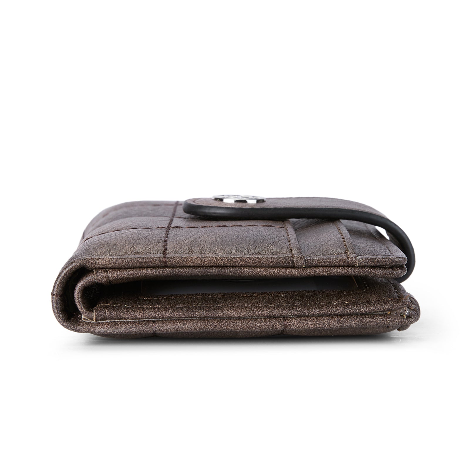 Luna Quilted Colorblock Leather Wallet - Secure RFID