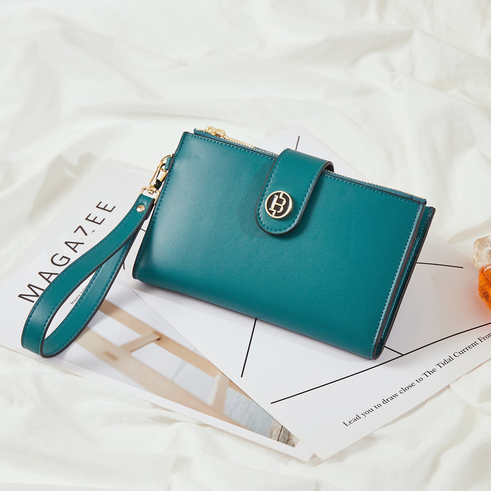 Rozenn Slim Wallet Leather —— Multi-Function