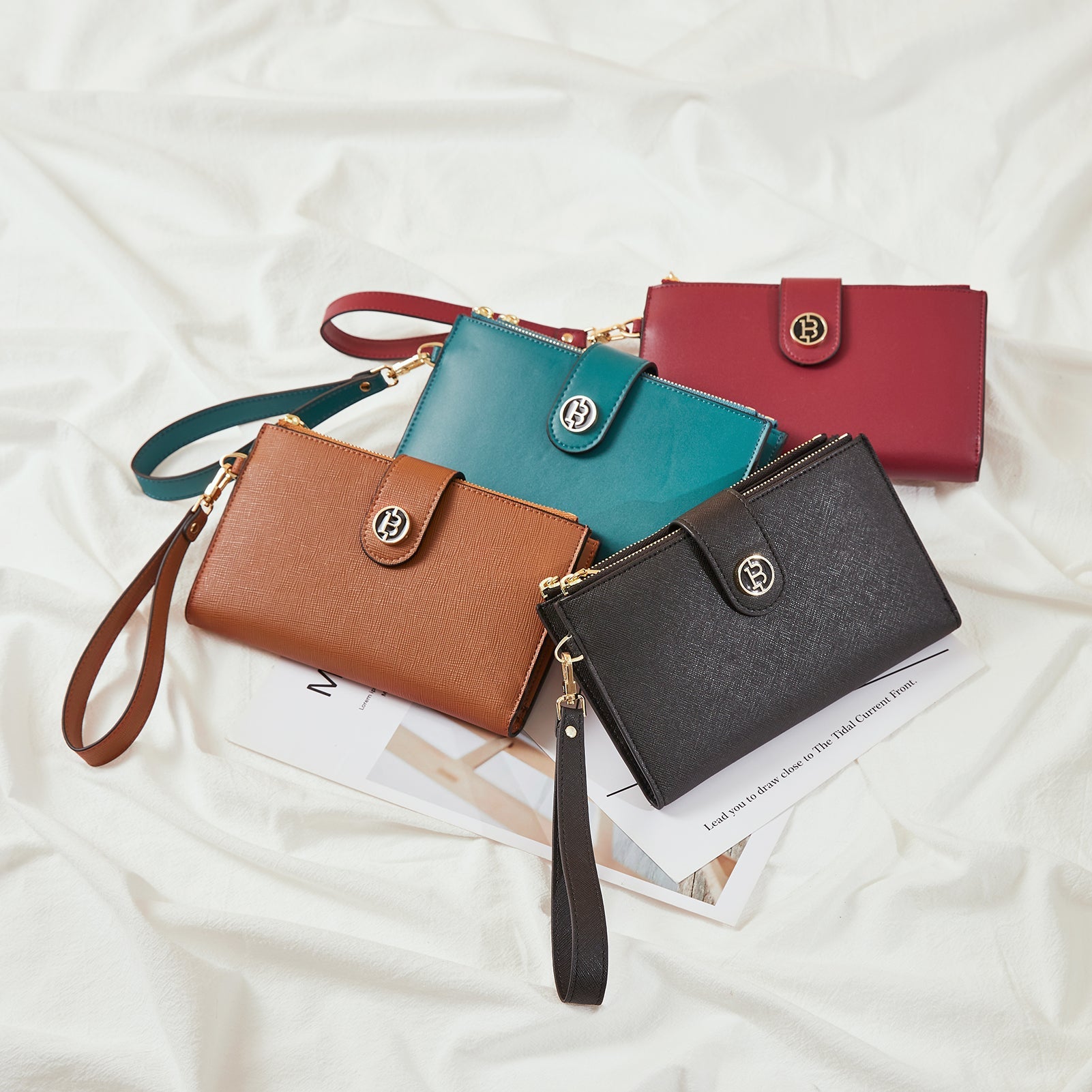 Rozenn Slim Wallet Leather —— Multi-Function