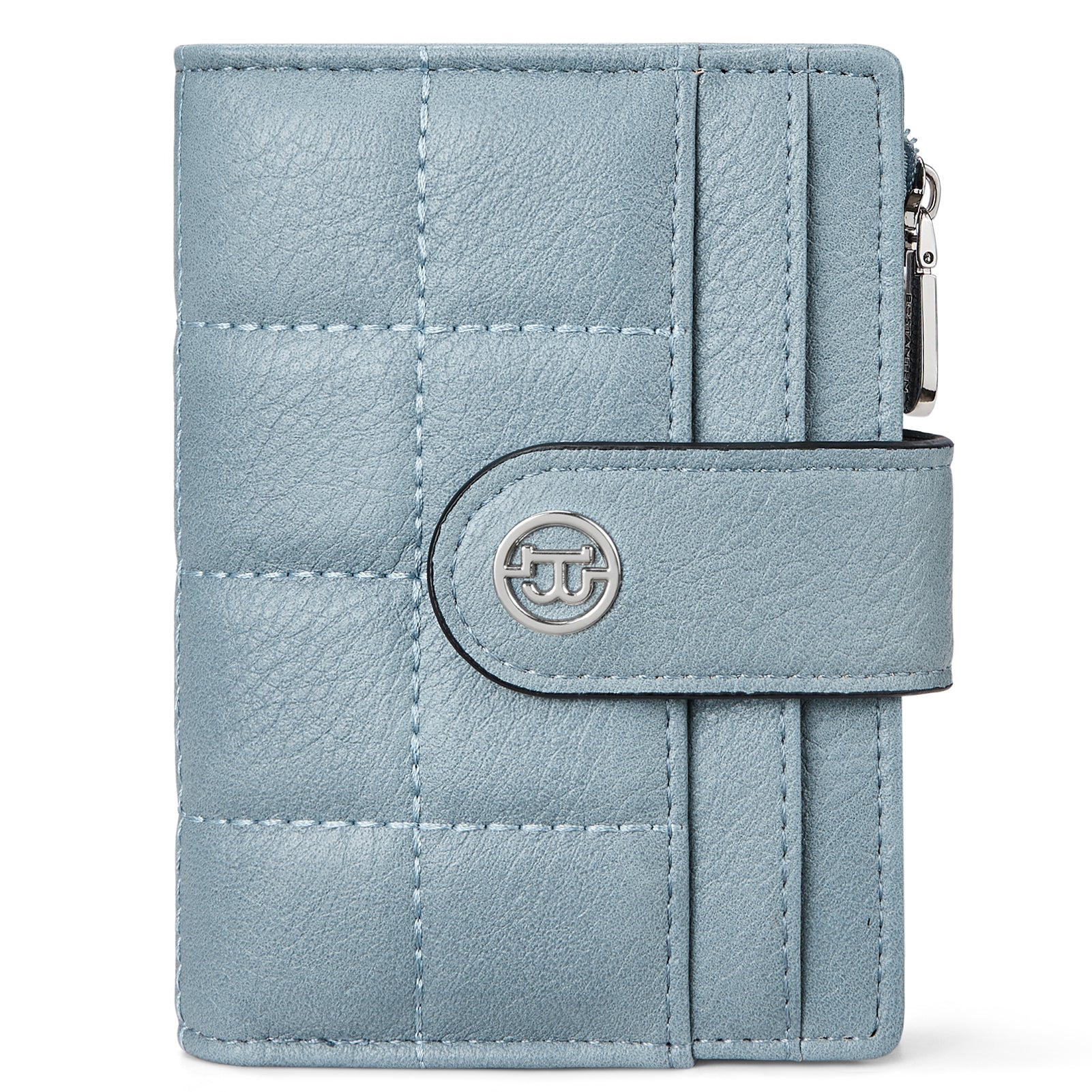 Luna Quilted Colorblock Leather Wallet - Secure RFID