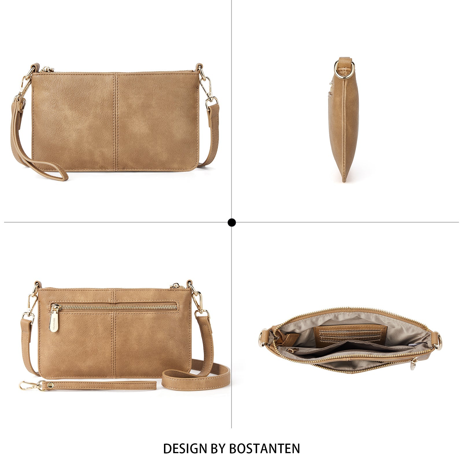 Nola Chic and Sustainable - The Vegan Leather Envelope Clutch Purse