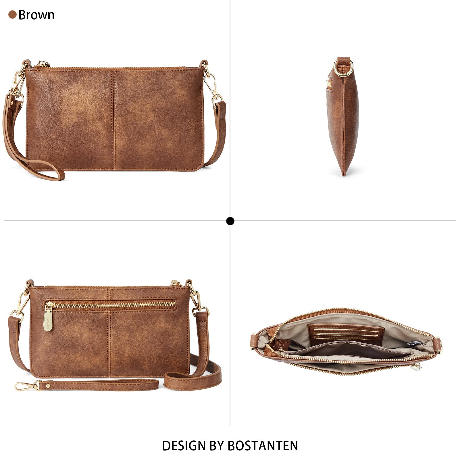 Nola Chic and Sustainable - The Vegan Leather Envelope Clutch Purse
