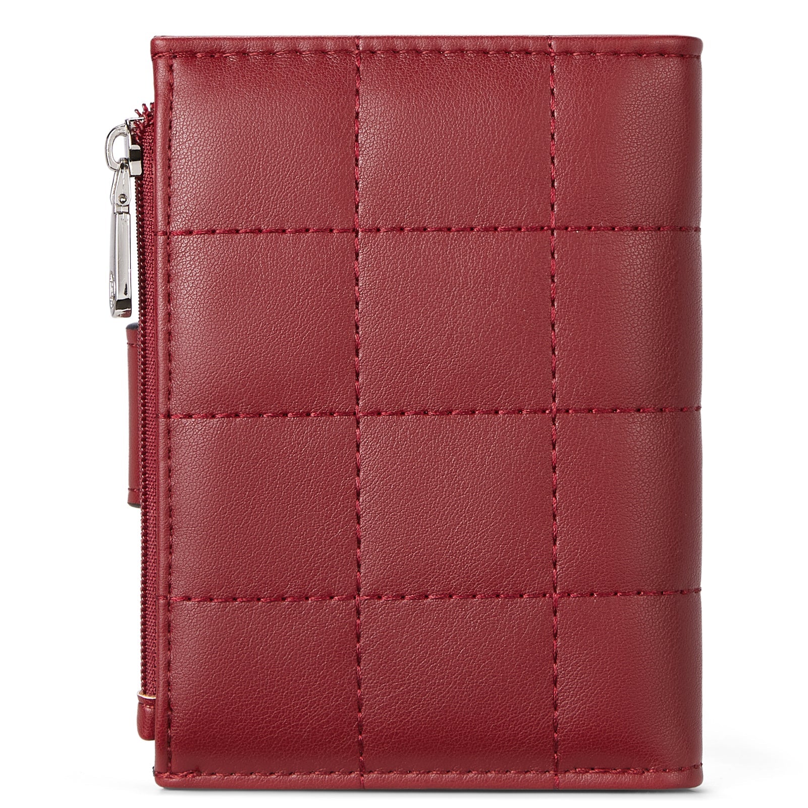 Luna Quilted Colorblock Leather Wallet - Secure RFID