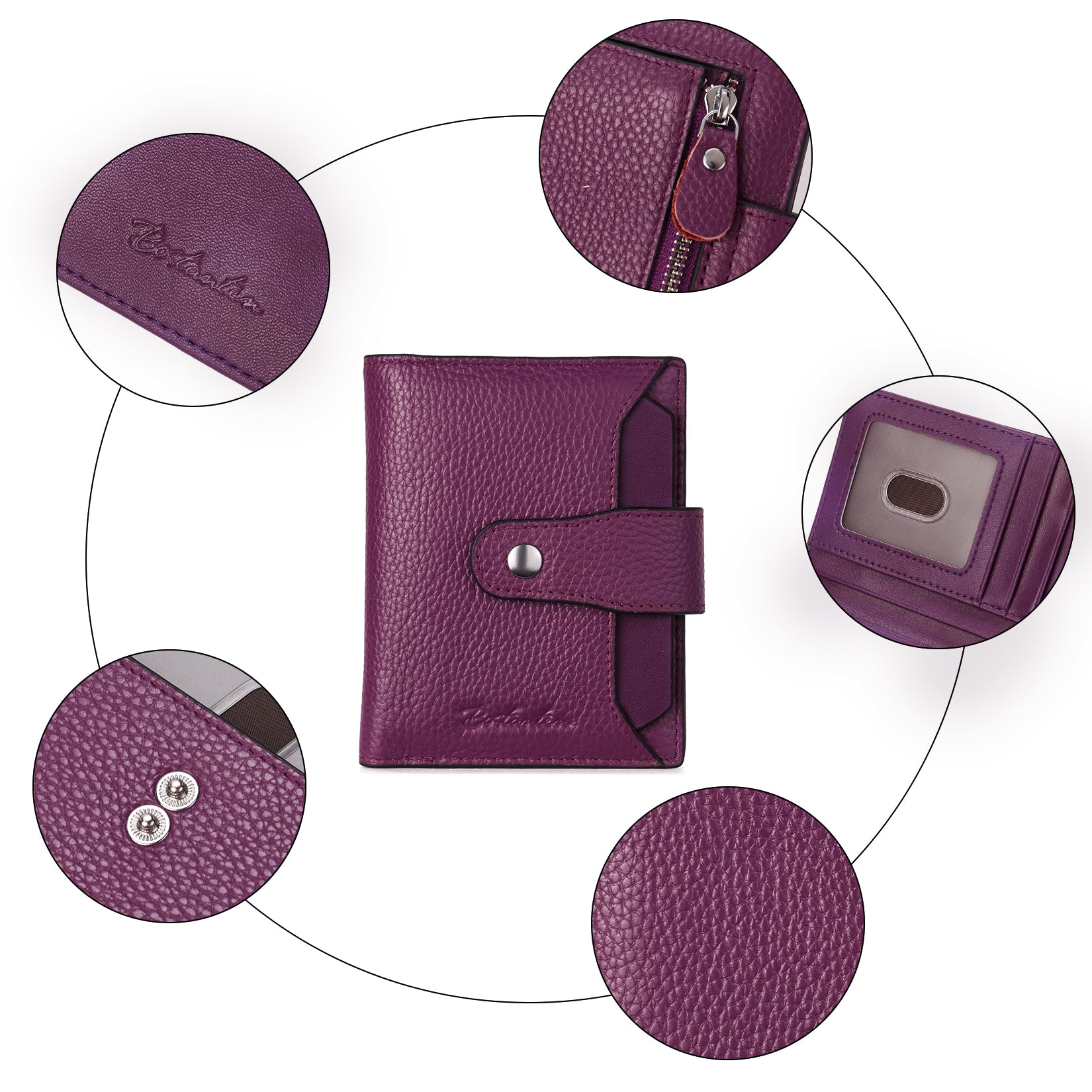 Luna RFID Genuine Leather Wallet