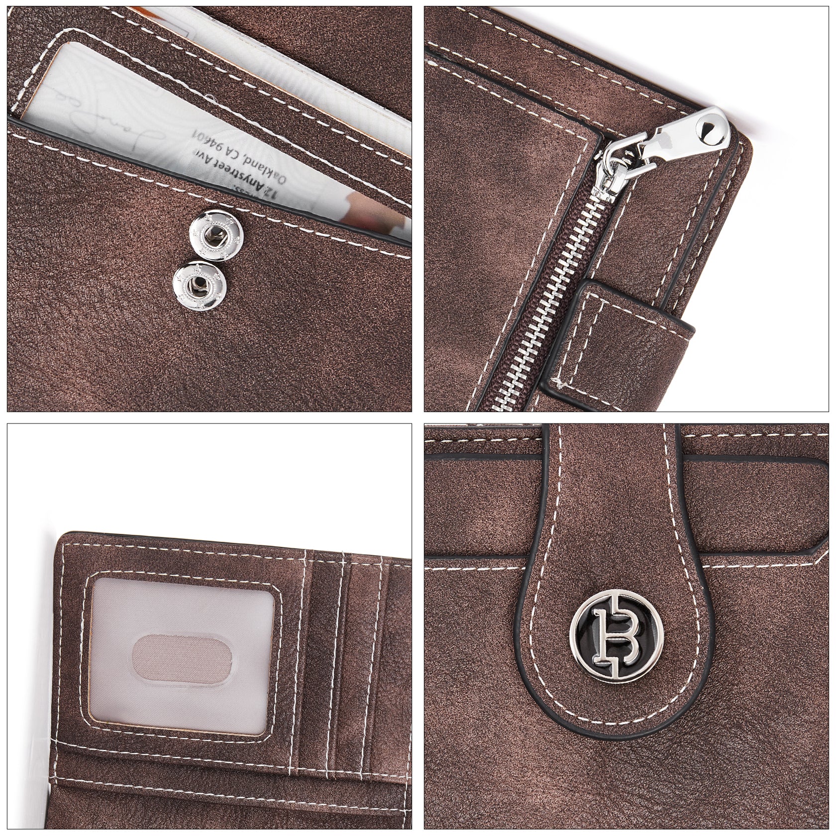 Luna RFID Genuine Leather Wallet