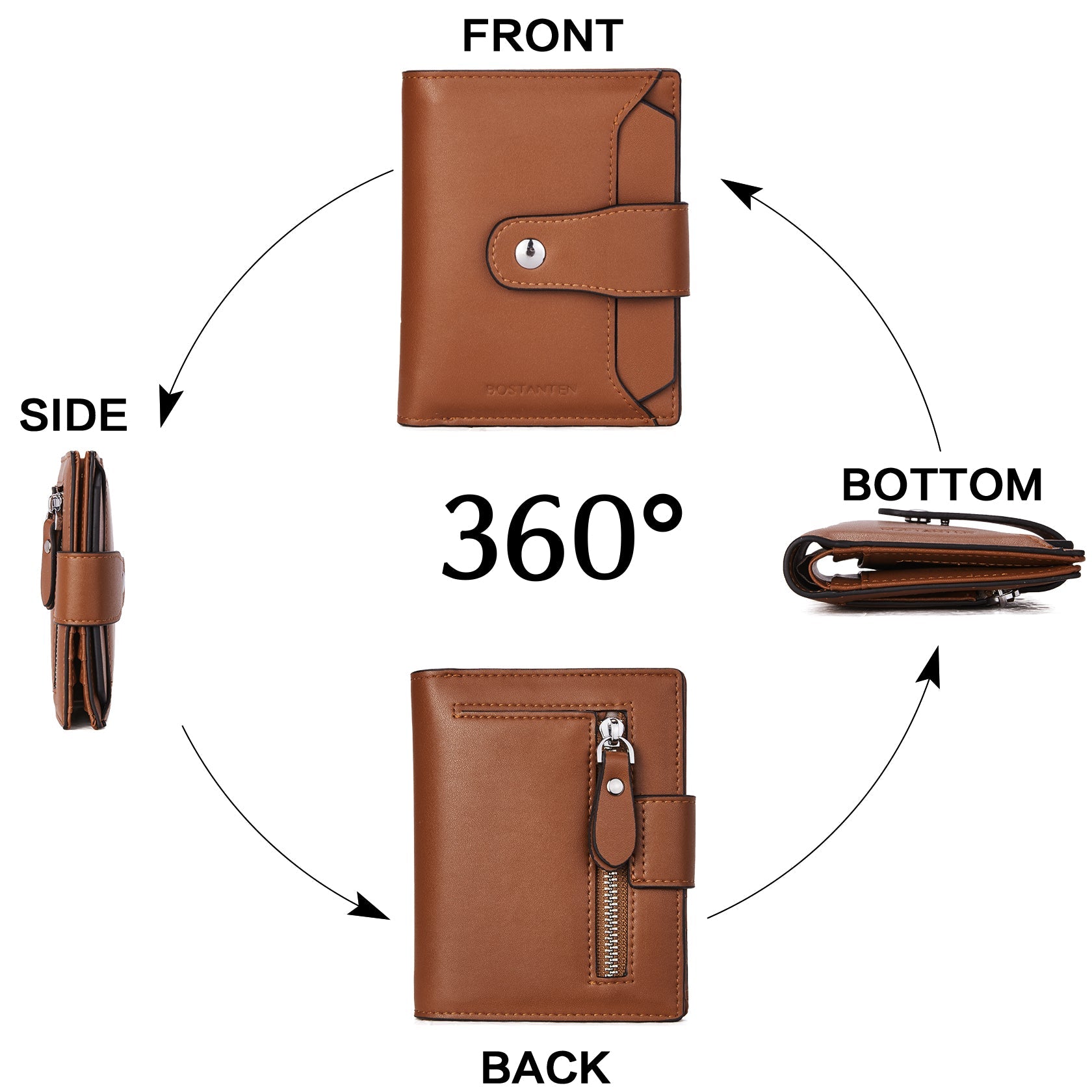Luna RFID Genuine Leather Wallet