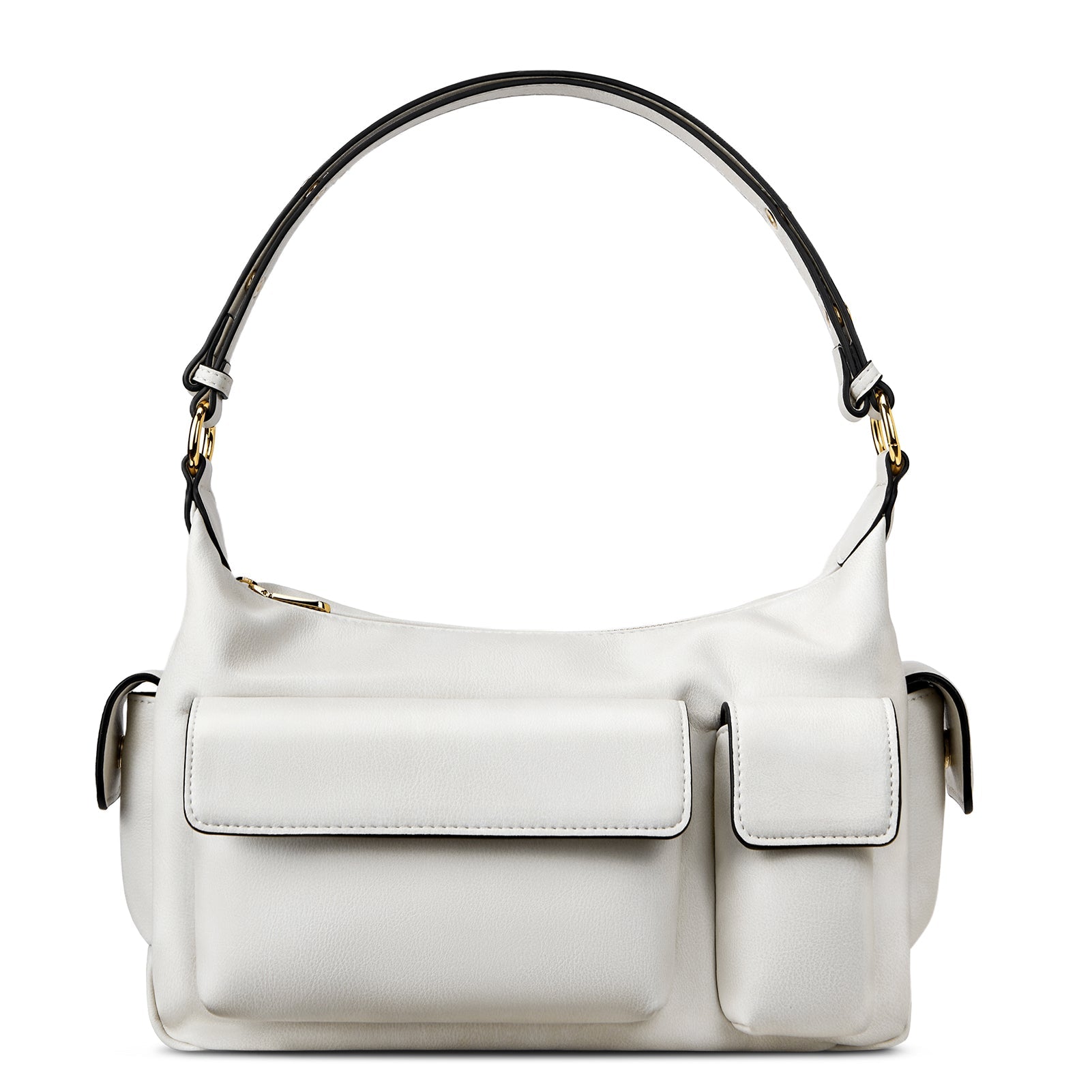 Kweli Distressed Cargo Pocket Shoulder Bag