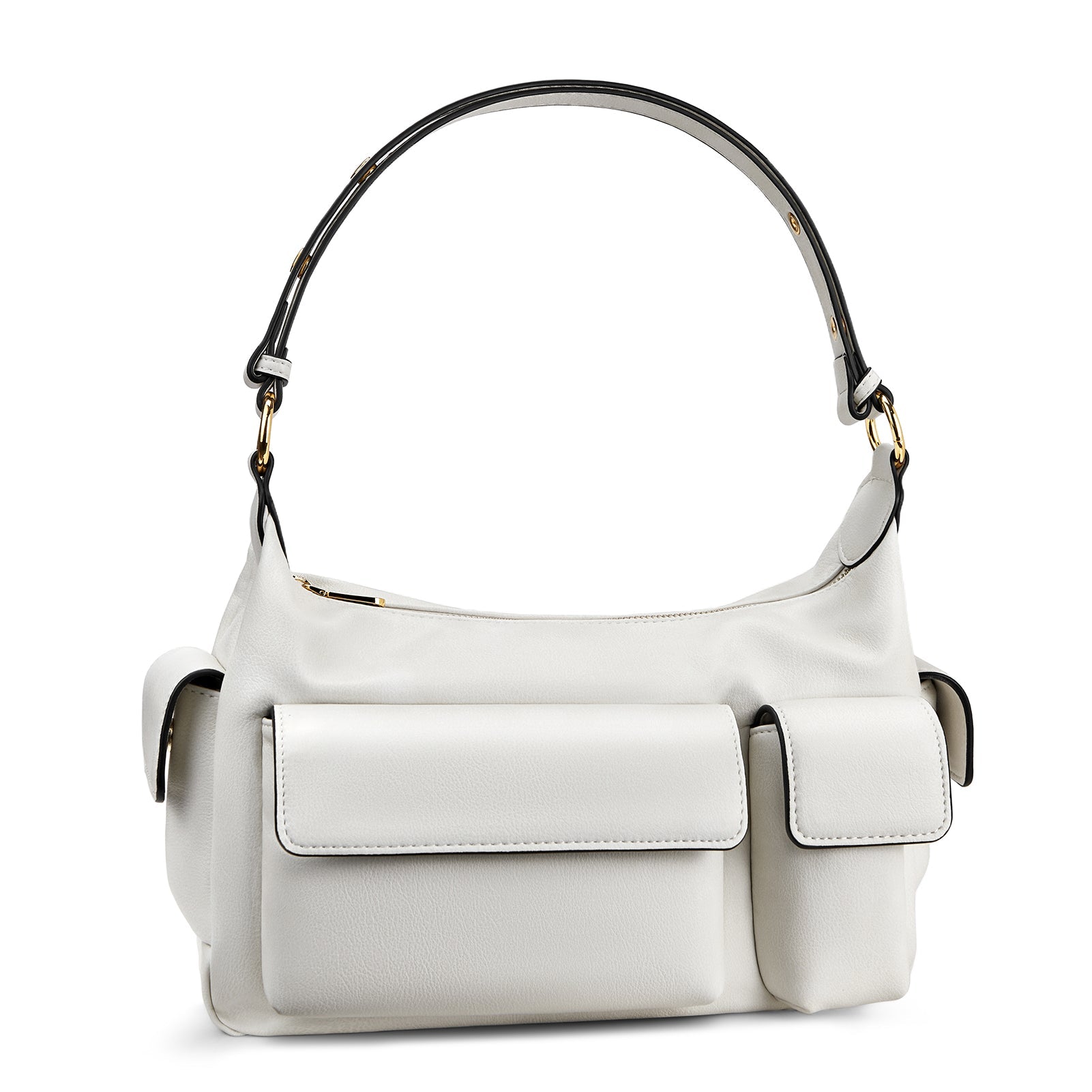 Kweli Distressed Cargo Pocket Shoulder Bag