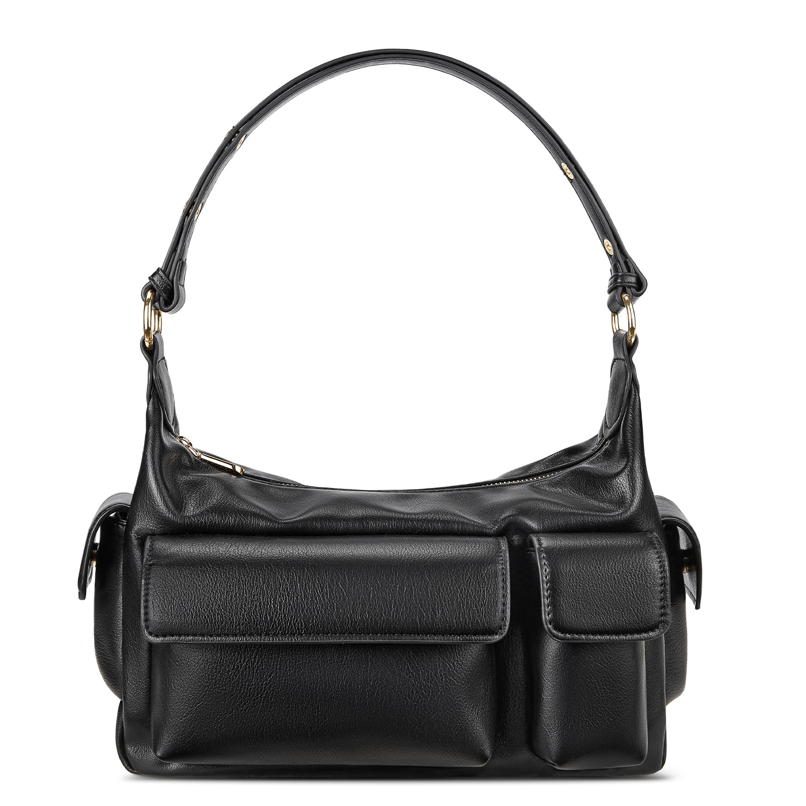 Kweli Distressed Cargo Pocket Shoulder Bag