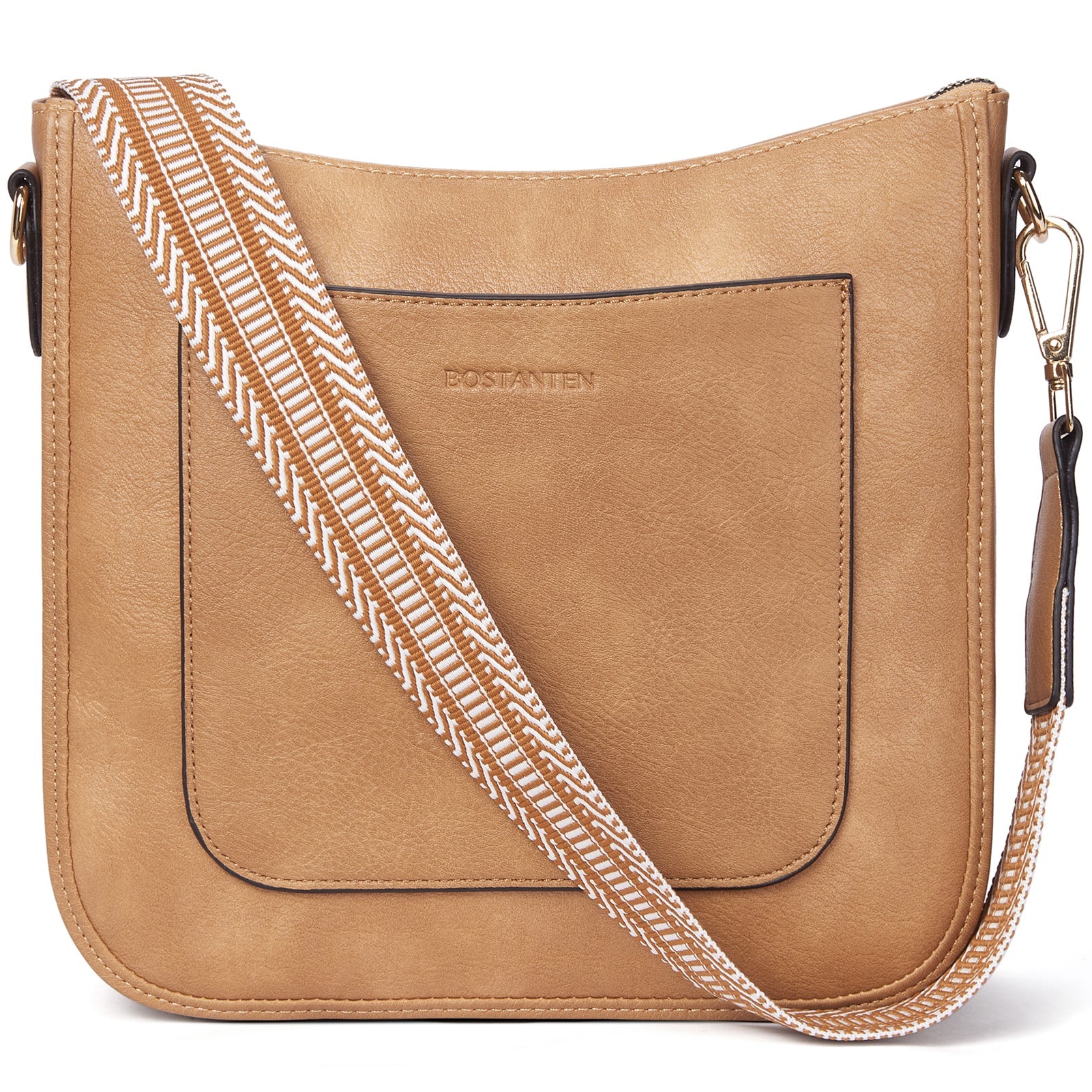 Nola Reversible Boho Straps Vegan Leather Hobo Handbags
