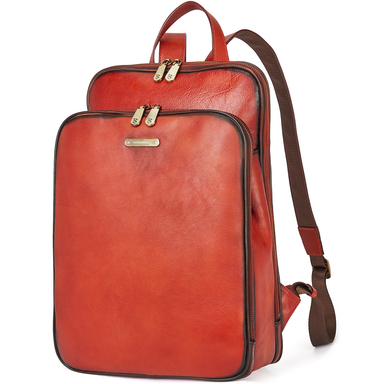 Frida Laptop BagsFor Women 15.6 Inch — Red Backpack