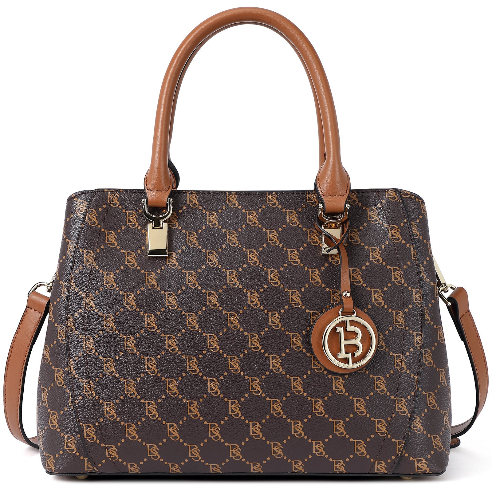 BOSTANTEN Women Leather Handbag Designer Top Handle Satchel Shoulder Bag Crossbody Purses