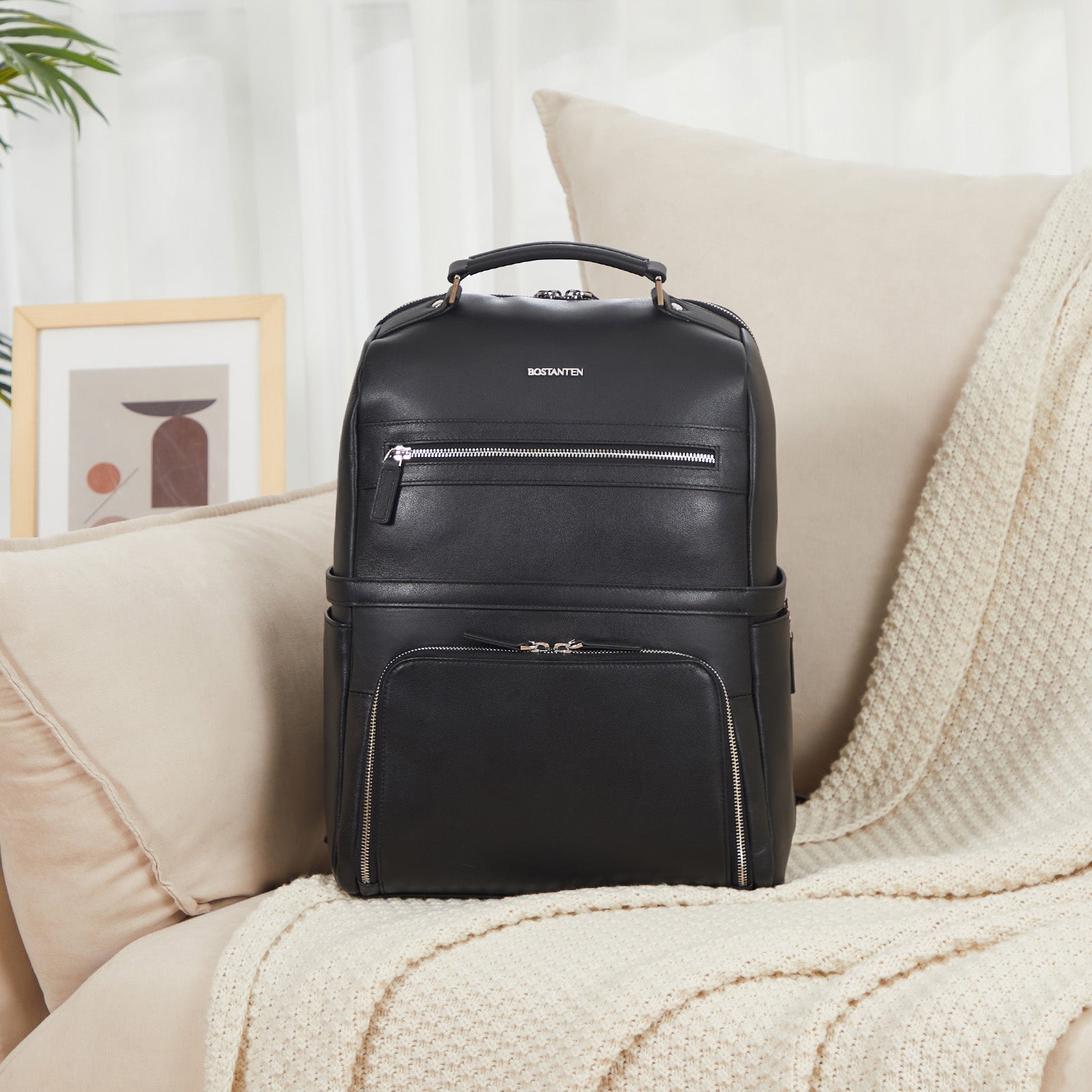 Waterproof College Backpack with Laptop Compartment