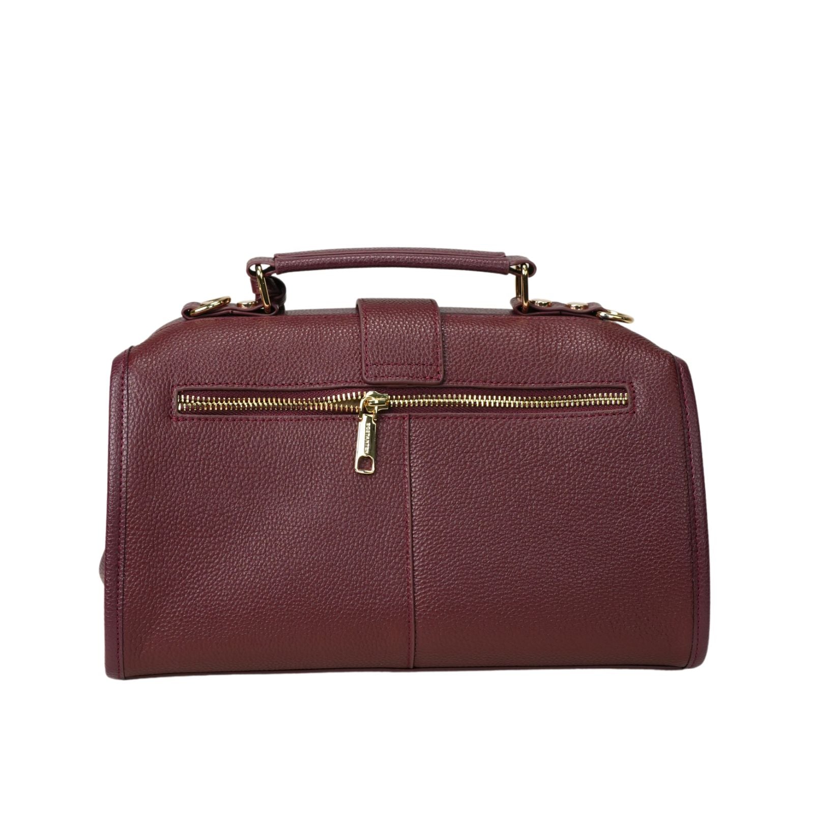 Timeless Grace Doctor Bag - Full Grain Pebble Leather