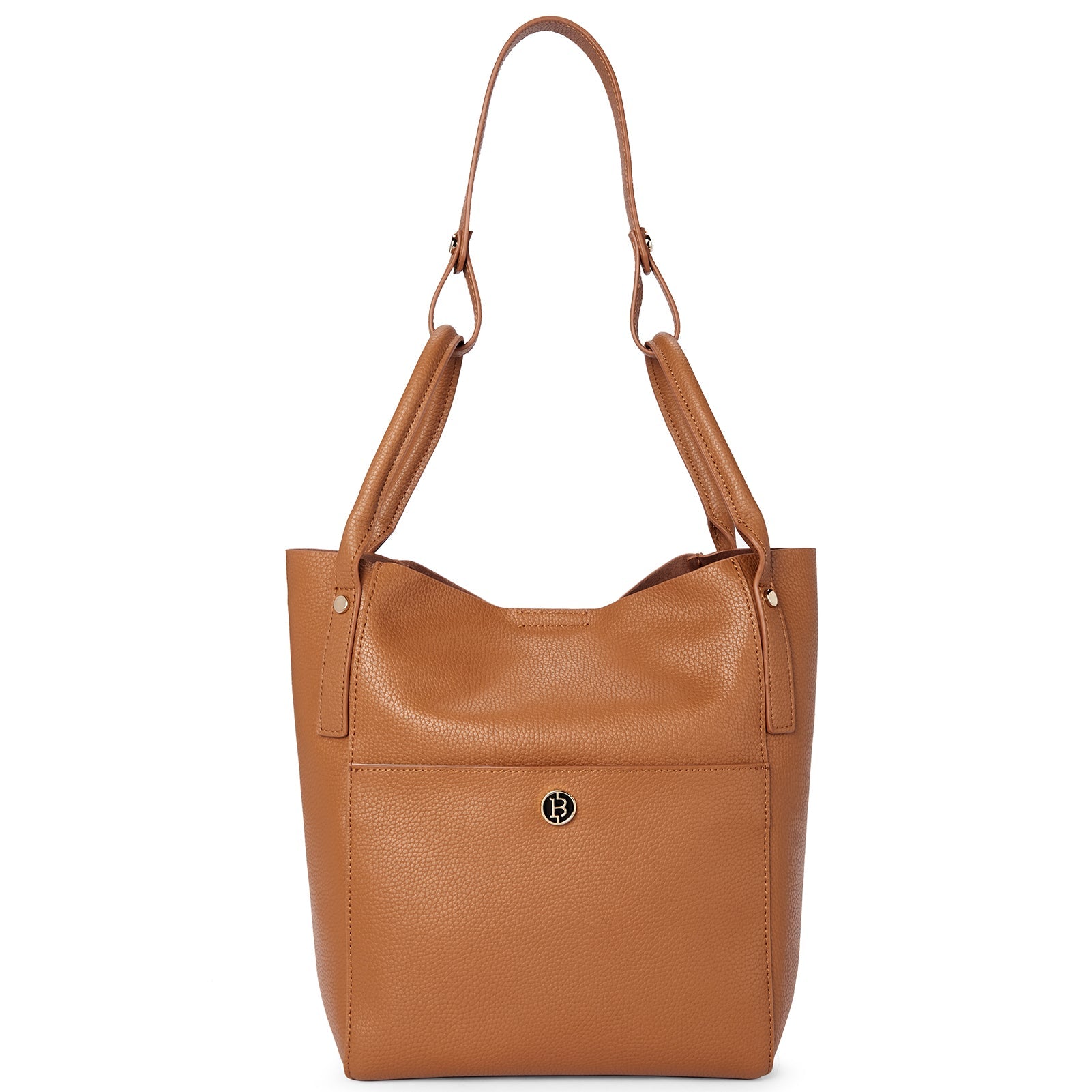 BOSTANTEN Women Handbags Leather Purses Designer Hobo Bucket Tote Bags with Zipper Pouch