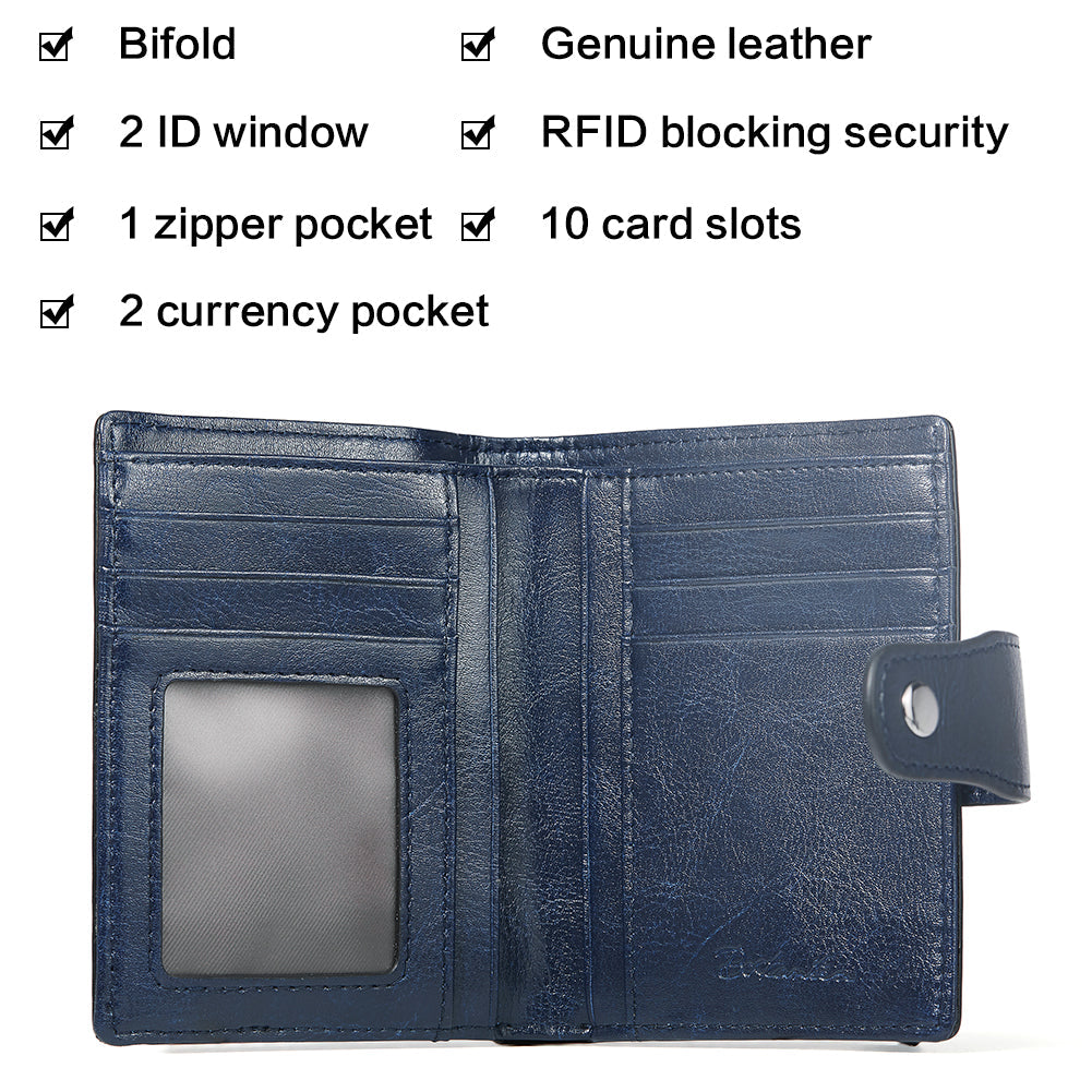 Luna RFID Genuine Leather Wallet