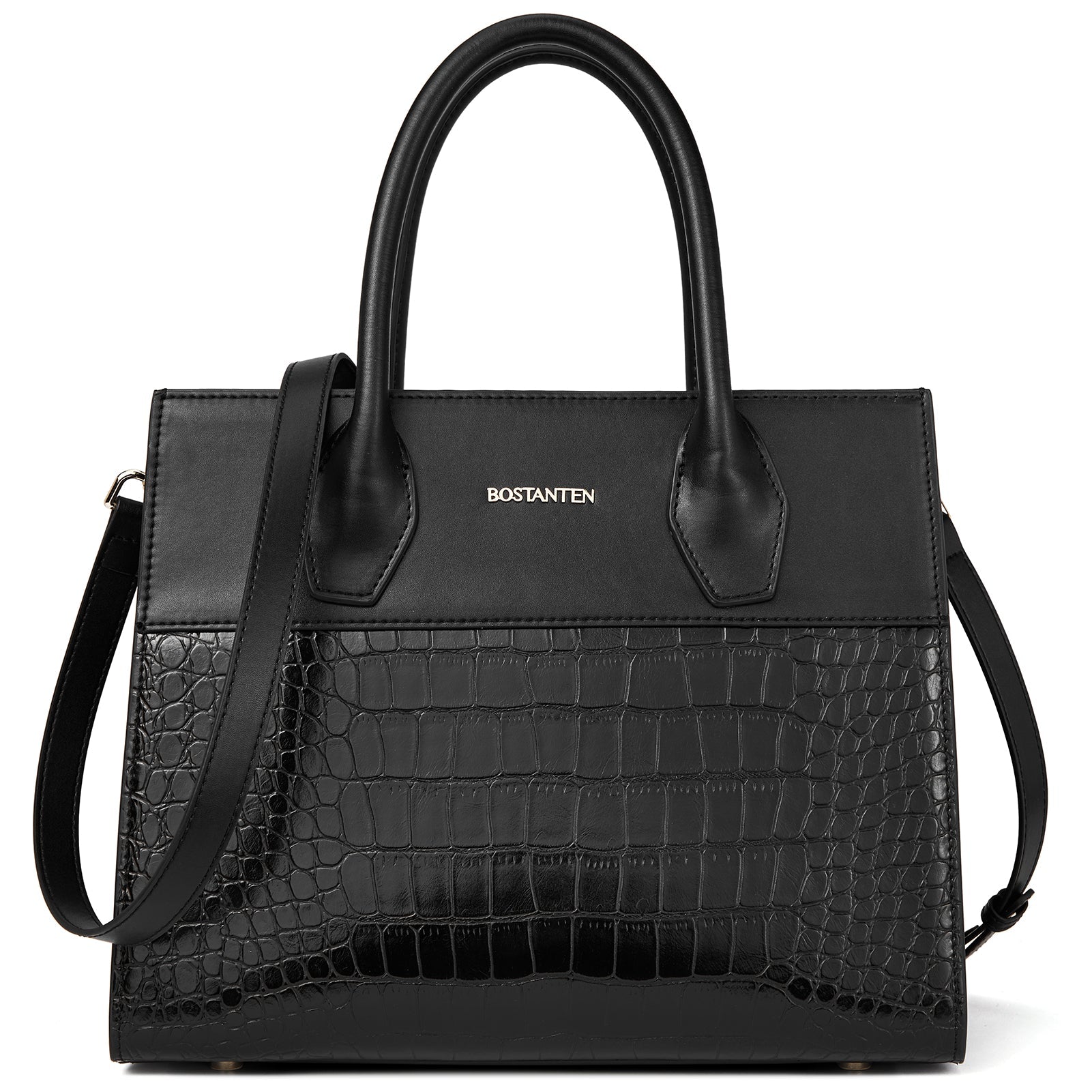 BOSTANTEN Women Handbags Genuine Leather Top Handle Satchel Purse Fashion Work Daily Tote Bags