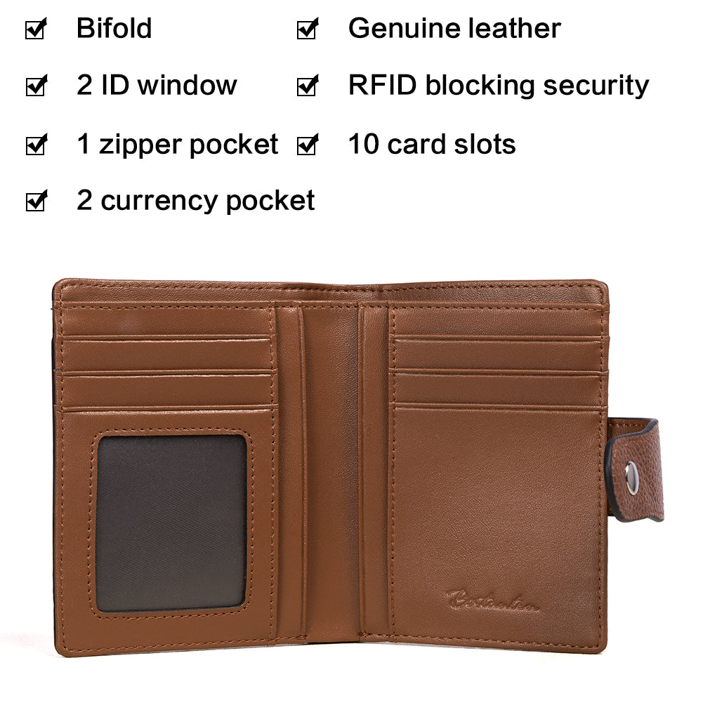 Luna RFID Genuine Leather Wallet