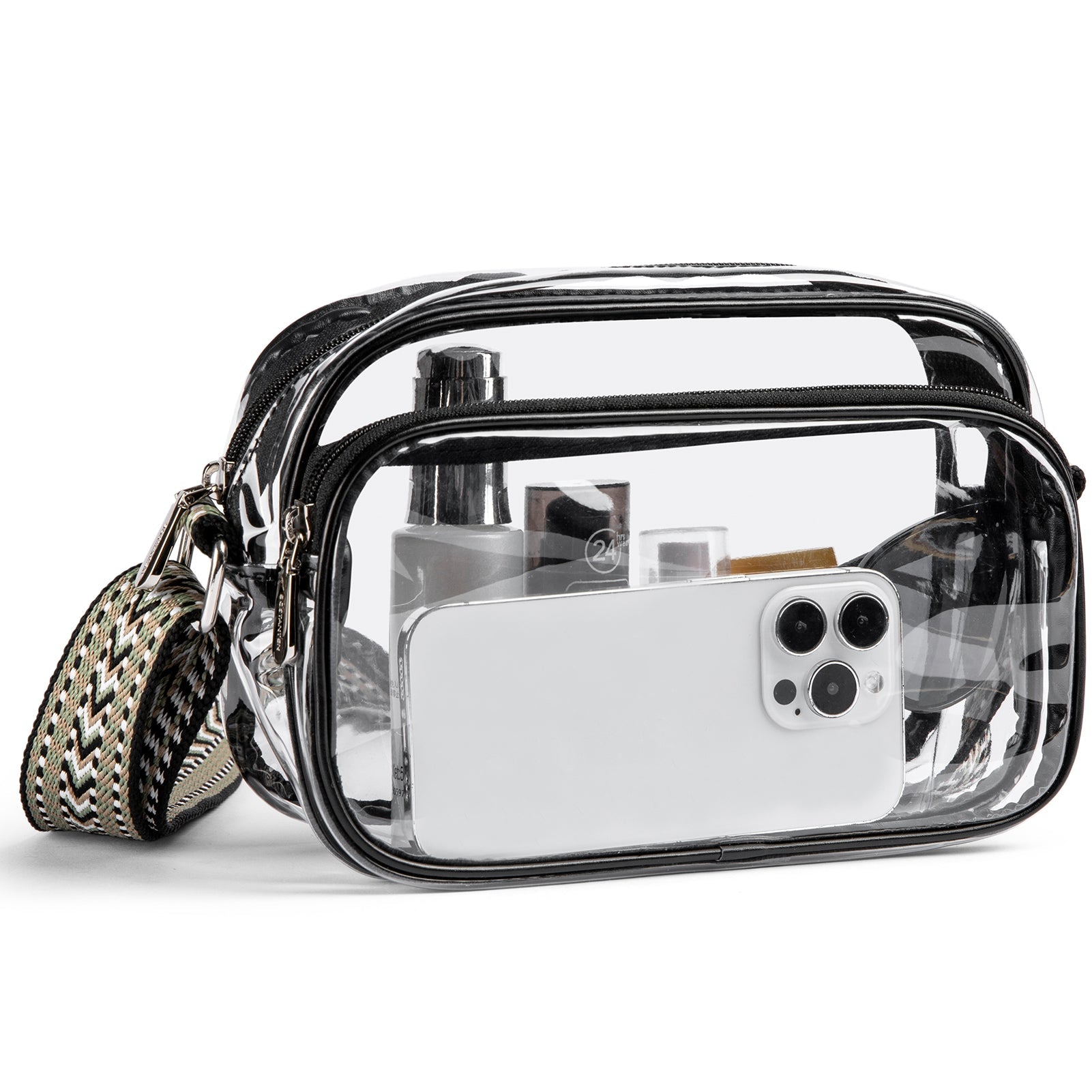 Nola Clear Stadium-Approved Crossbody Bags for Women