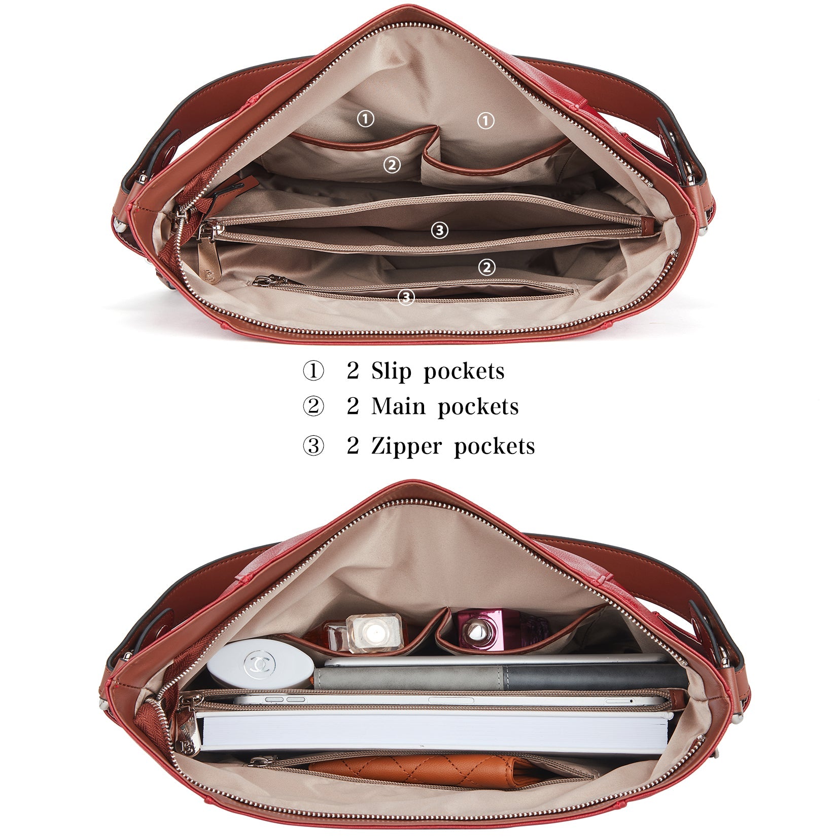 Kweli Genuine Leather Hobo Purses - Quality and Style in One