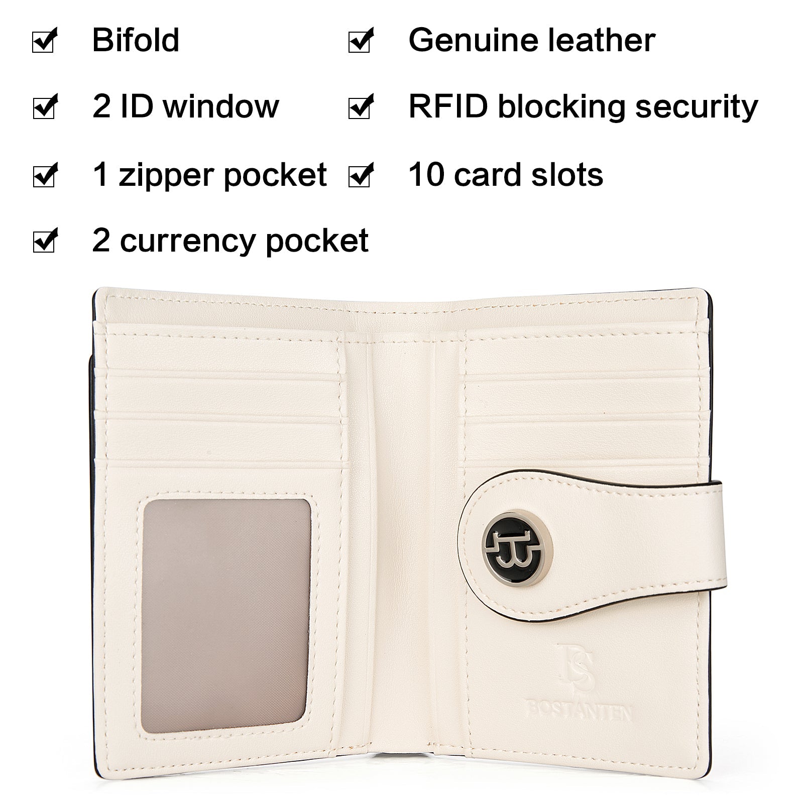 Luna RFID Genuine Leather Wallet