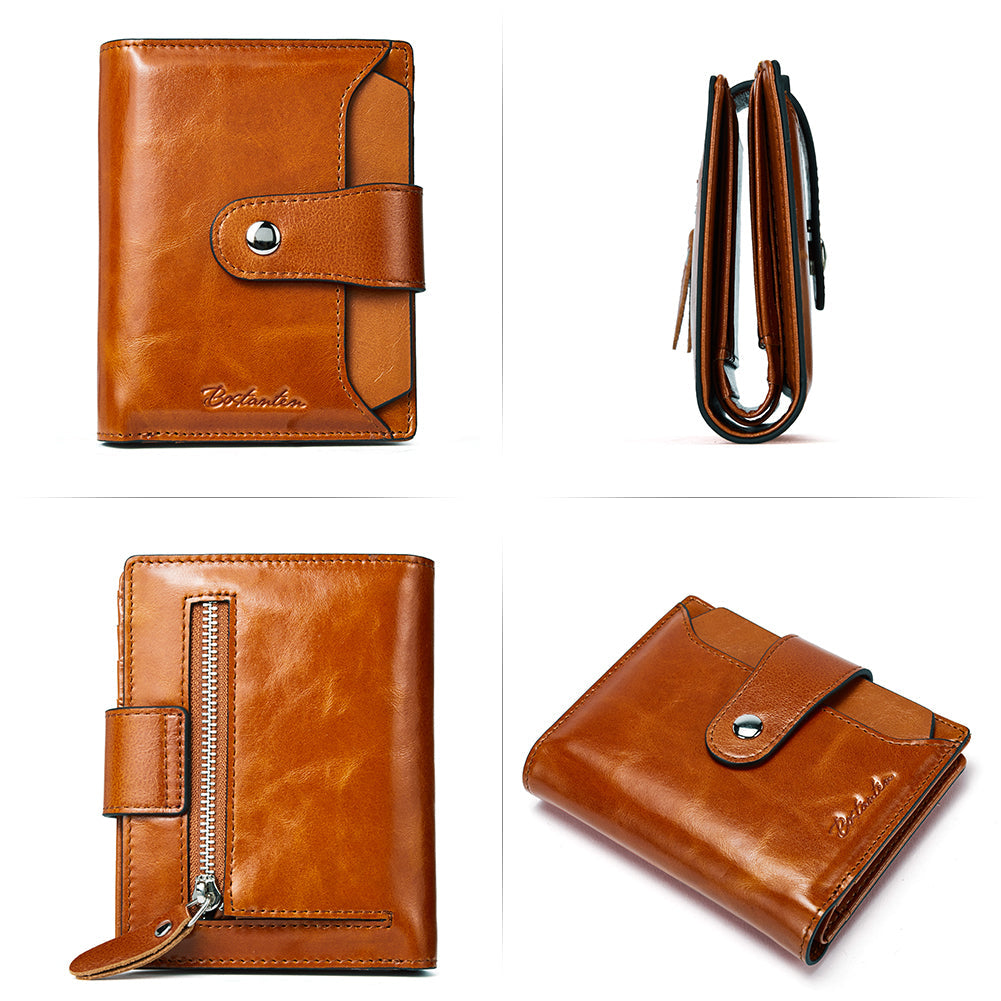 Luna RFID Genuine Leather Wallet