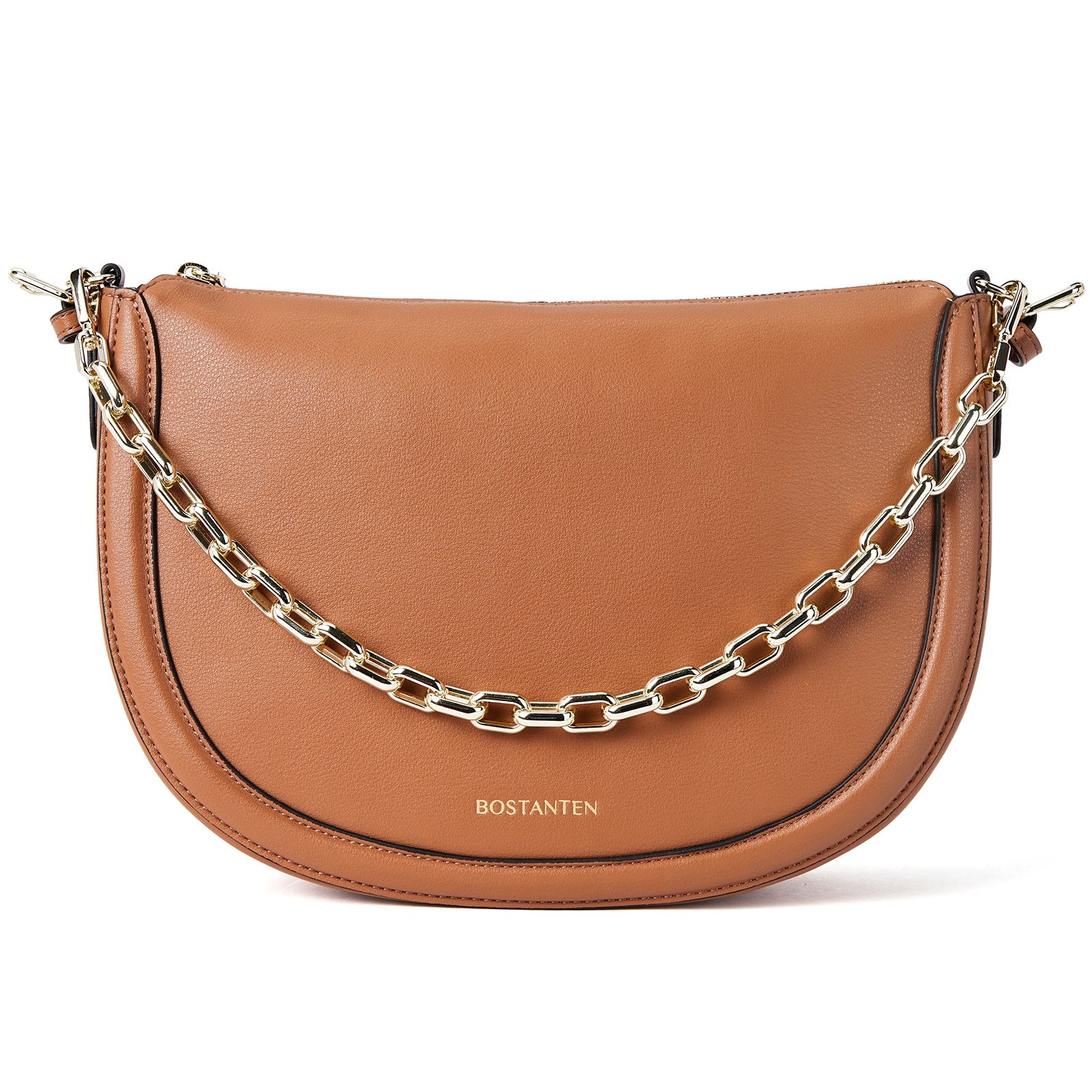 BOSTANTEN Women Shoulder Tote HandBag Designer Leather Purses Crossbody Bags with Zipper
