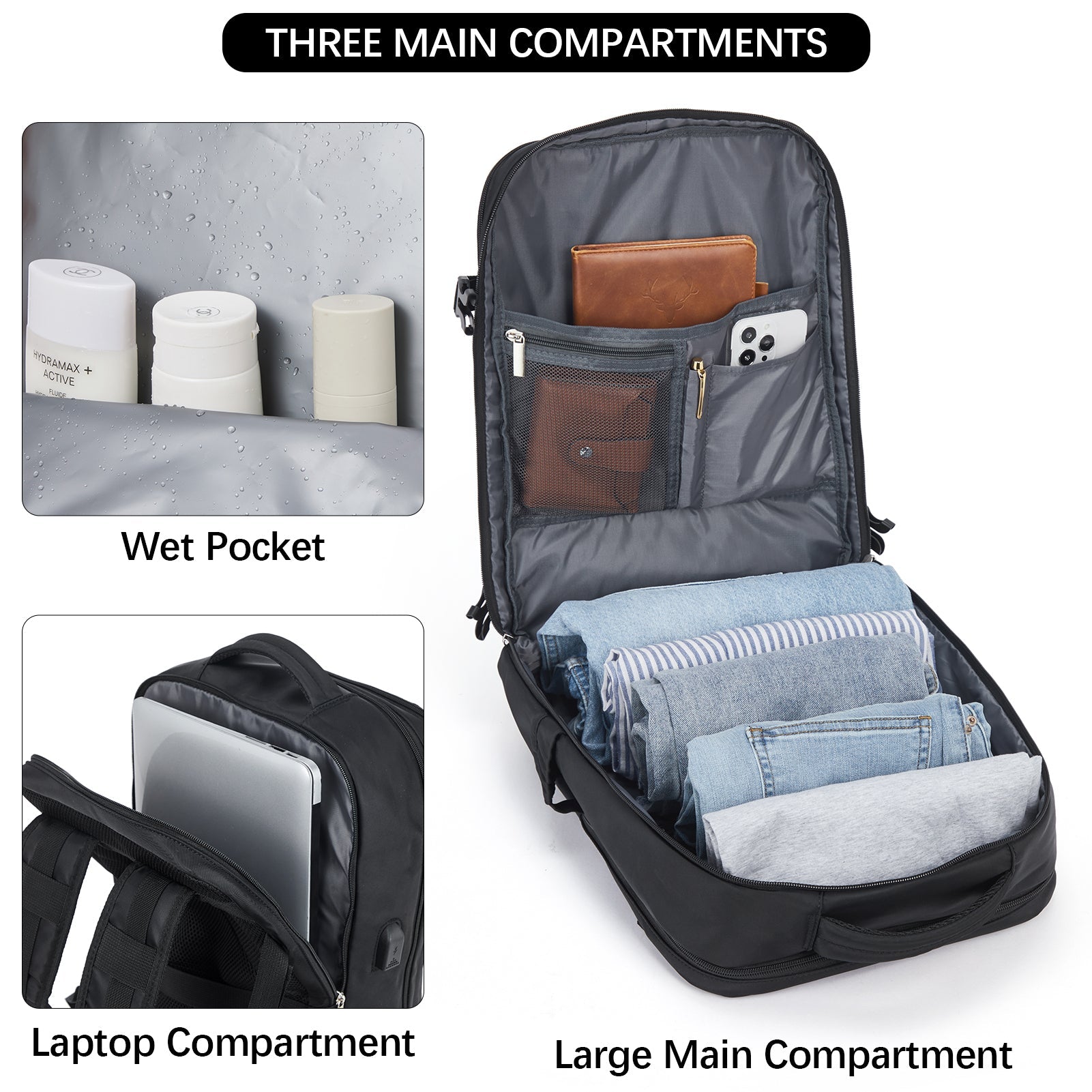 Stylish and Functional Fashion Backpack for Women - Waterproof and Flight Approved