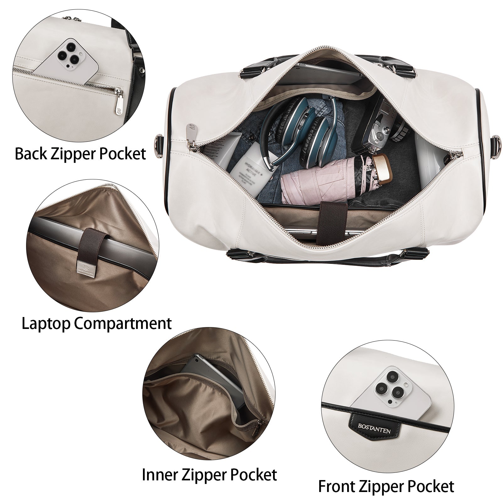 Stylish and Durable Leather Weekender Bags for Women