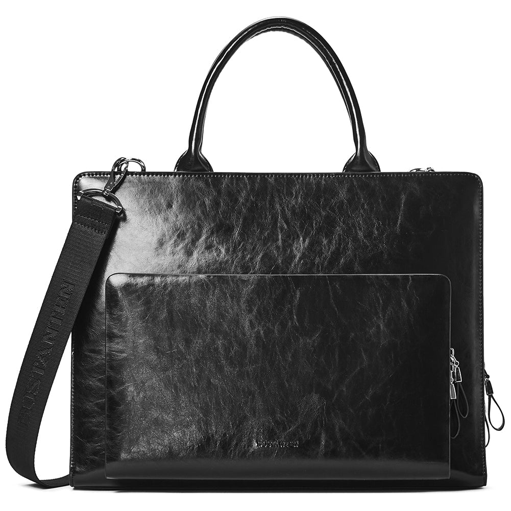 Carol Womens Leather Briefcase — Capable