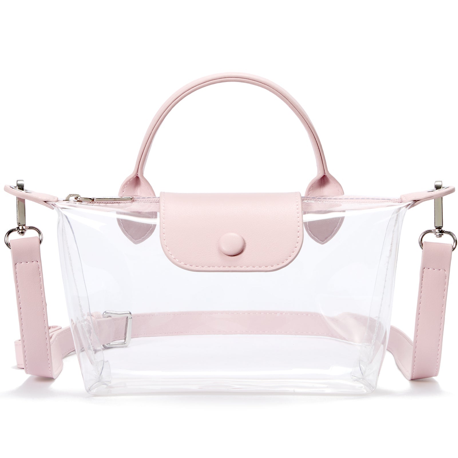 Clear Stadium Approved Crossbody Handbags For Concerts Sports Events