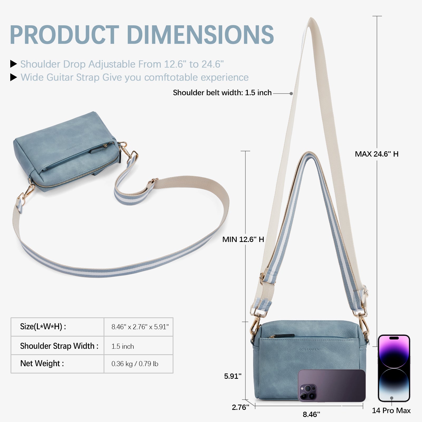 Nola Keep Your Essentials Organized with a Triple Zip Cell Phone Leather Handbag