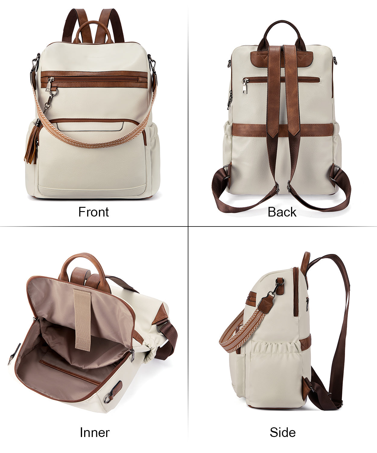 Nombongo Large Convertible Backpack Travel Bag - Two Sizes