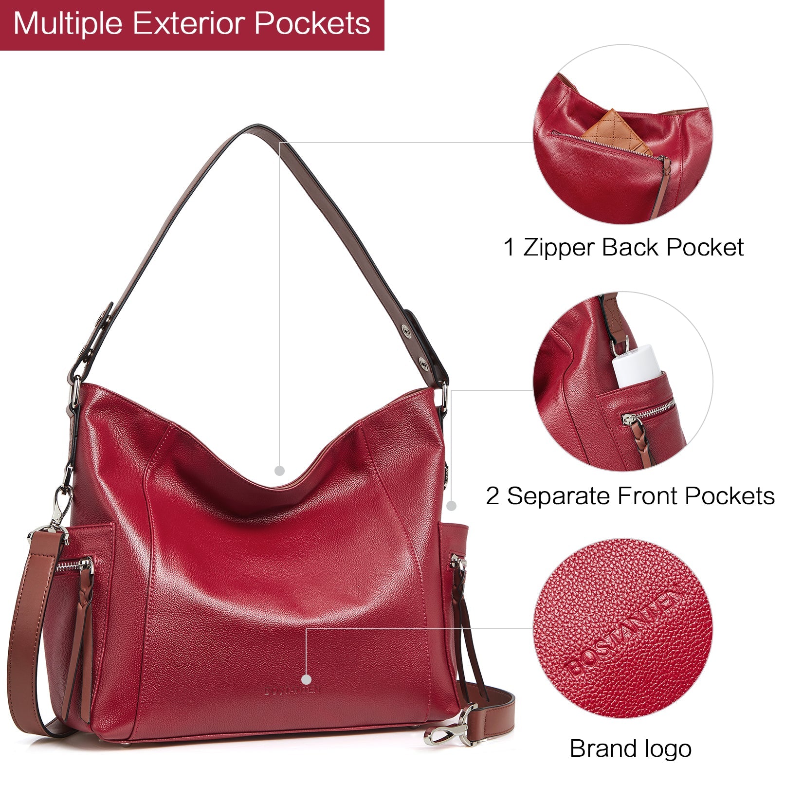 Kweli Genuine Leather Hobo Purses - Quality and Style in One