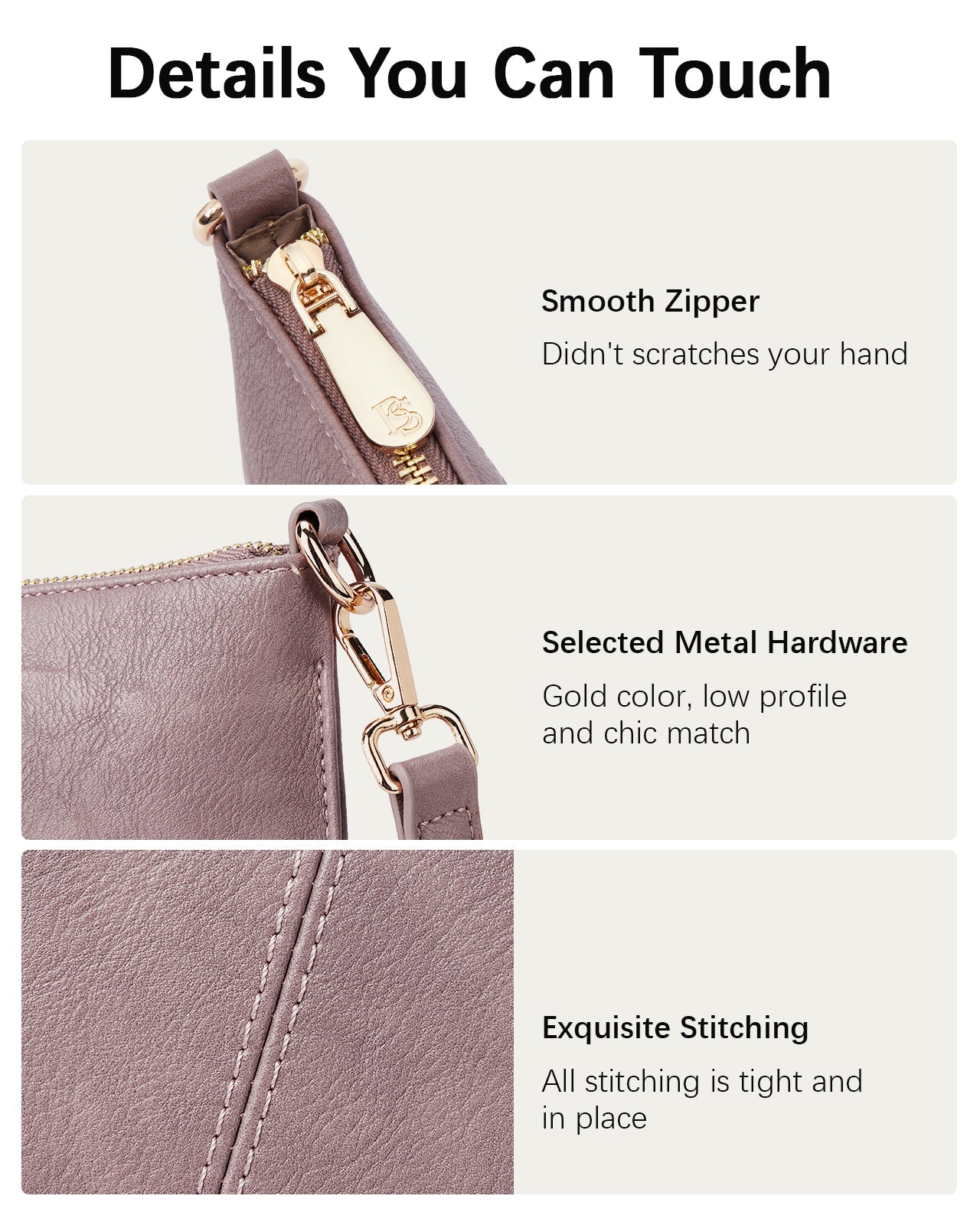 Nola Chic and Sustainable - The Vegan Leather Envelope Clutch Purse