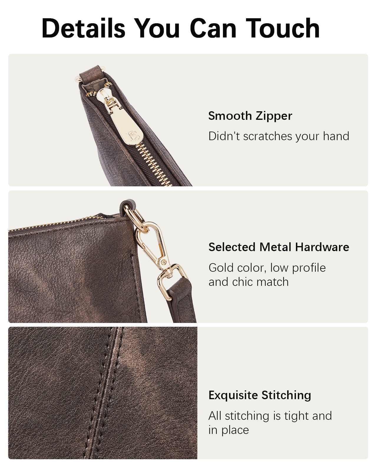 Nola Chic and Sustainable - The Vegan Leather Envelope Clutch Purse