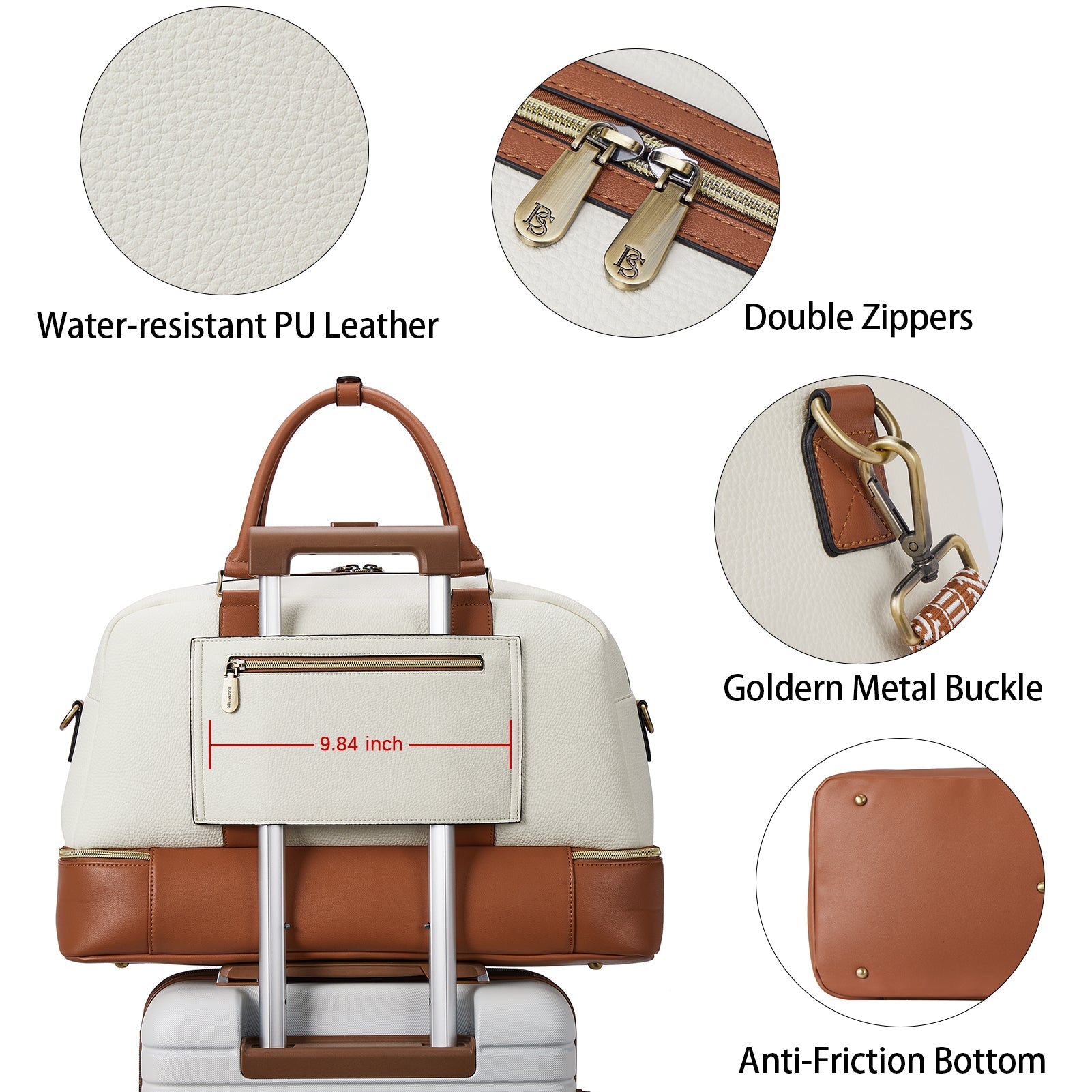 Zenobe Women On the Move: The Ultimate Large Women's Duffle Bag