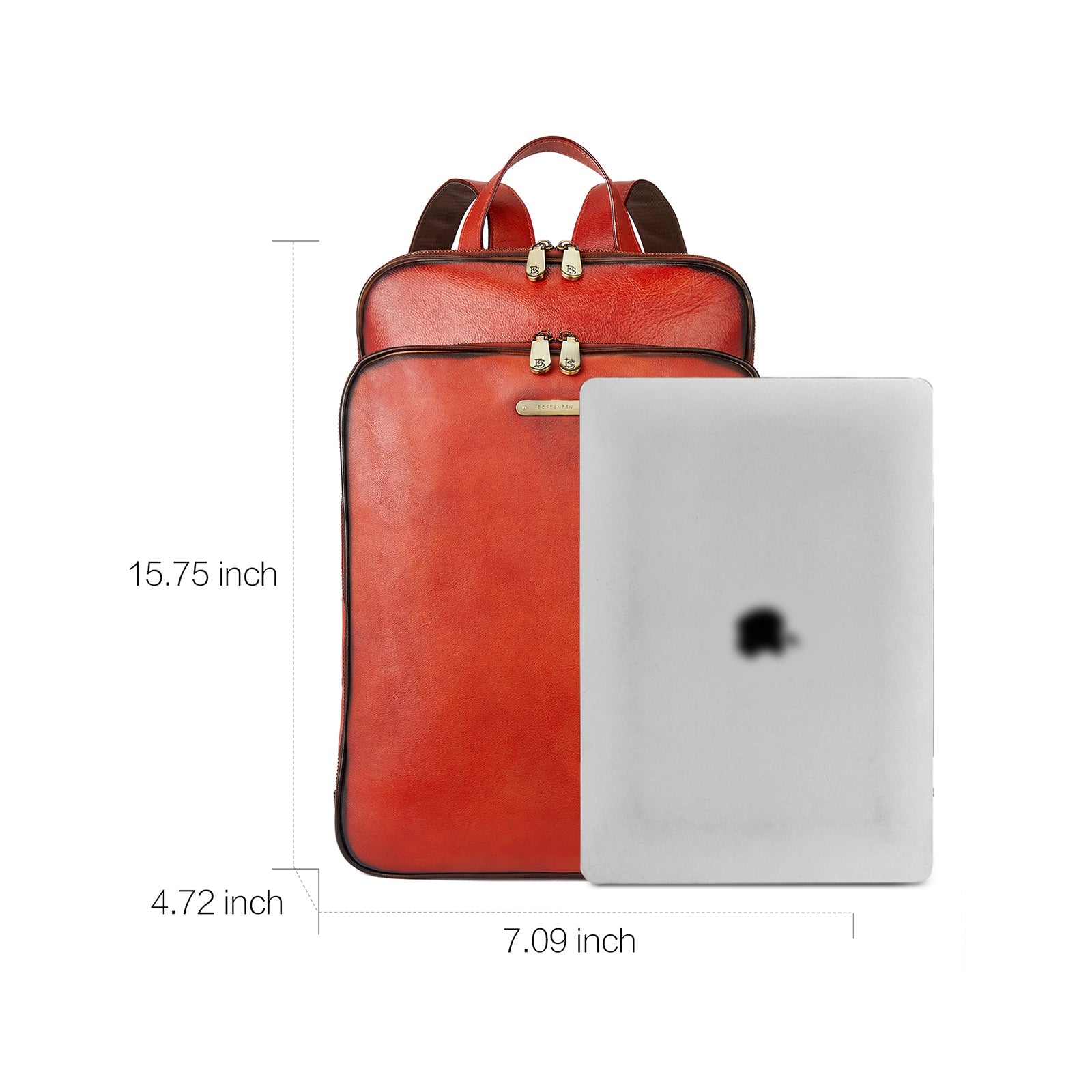 Frida Laptop BagsFor Women 15.6 Inch — Red Backpack