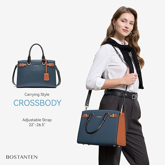 Nevin Elegant Medium Leather Crossbody Bag