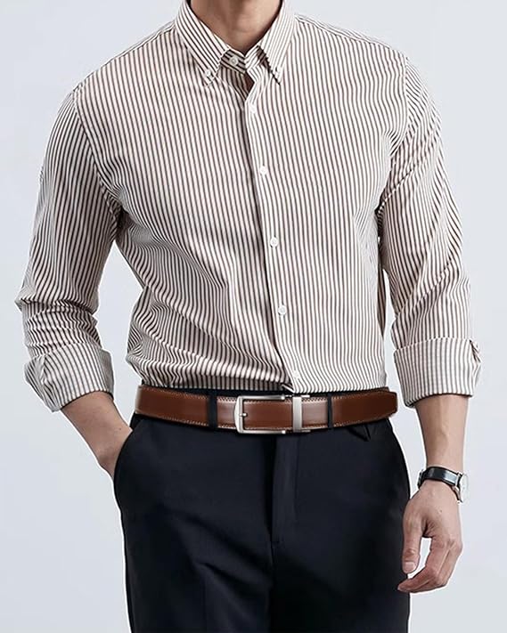 Double Up on Style with Our Two-Pack Leather Belt —Skeleton